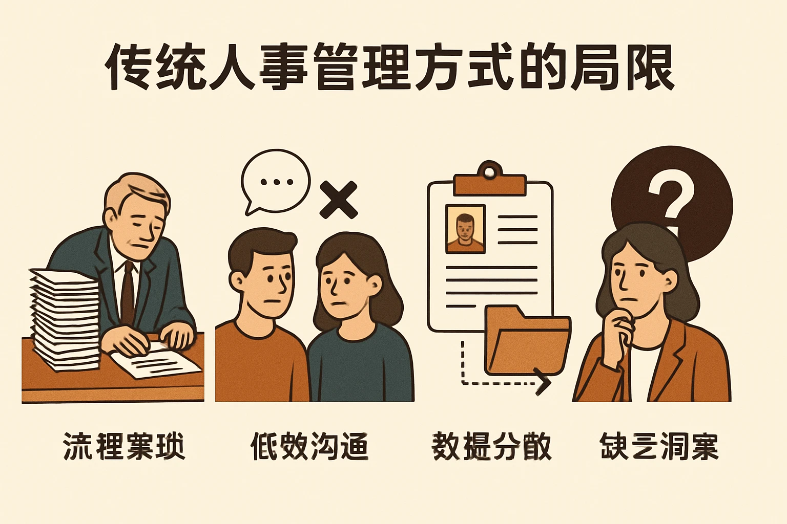 传统人事管理方式的局限