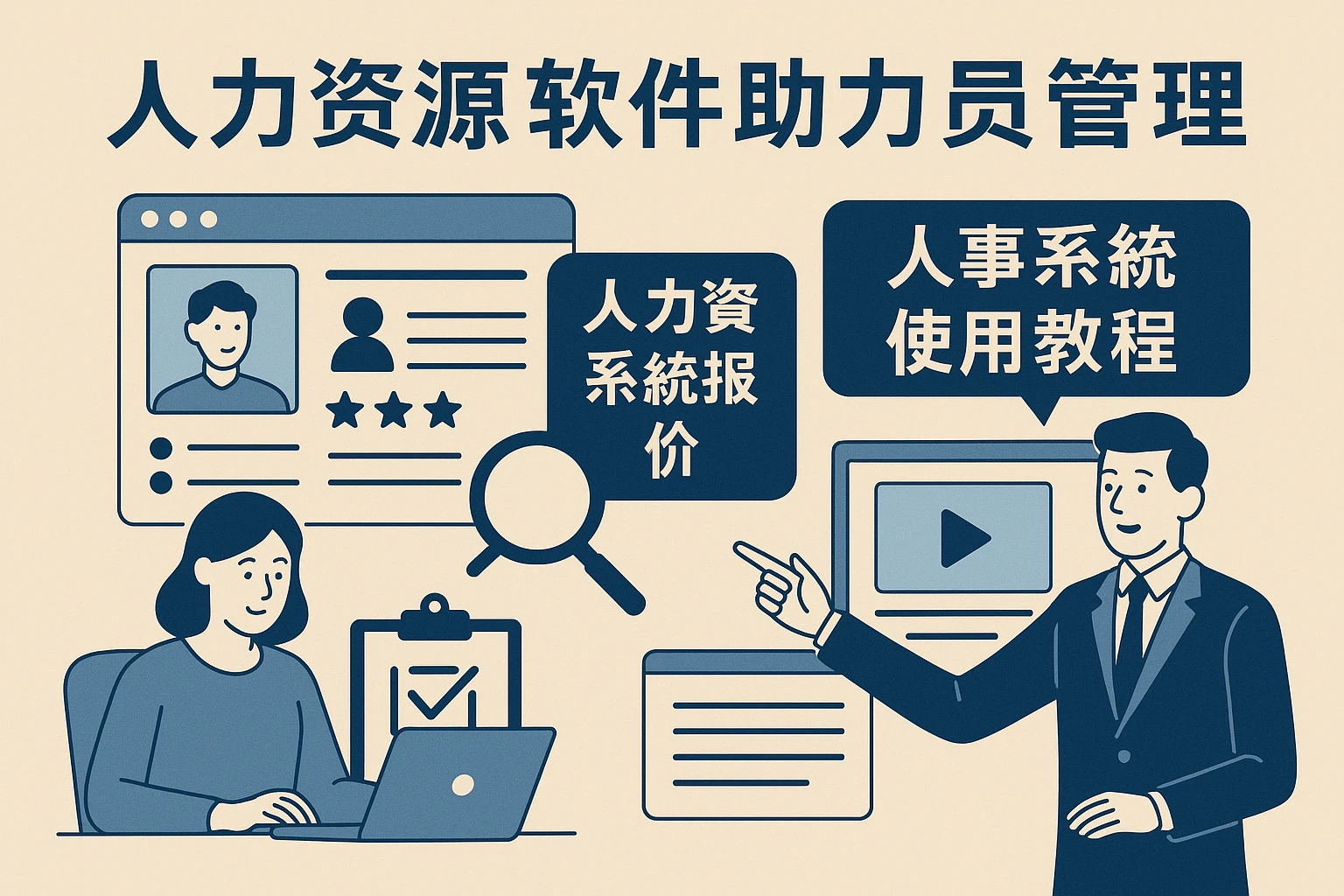 人力资源软件助力员工管理——人力资源系统报价与人事系统使用教程全解