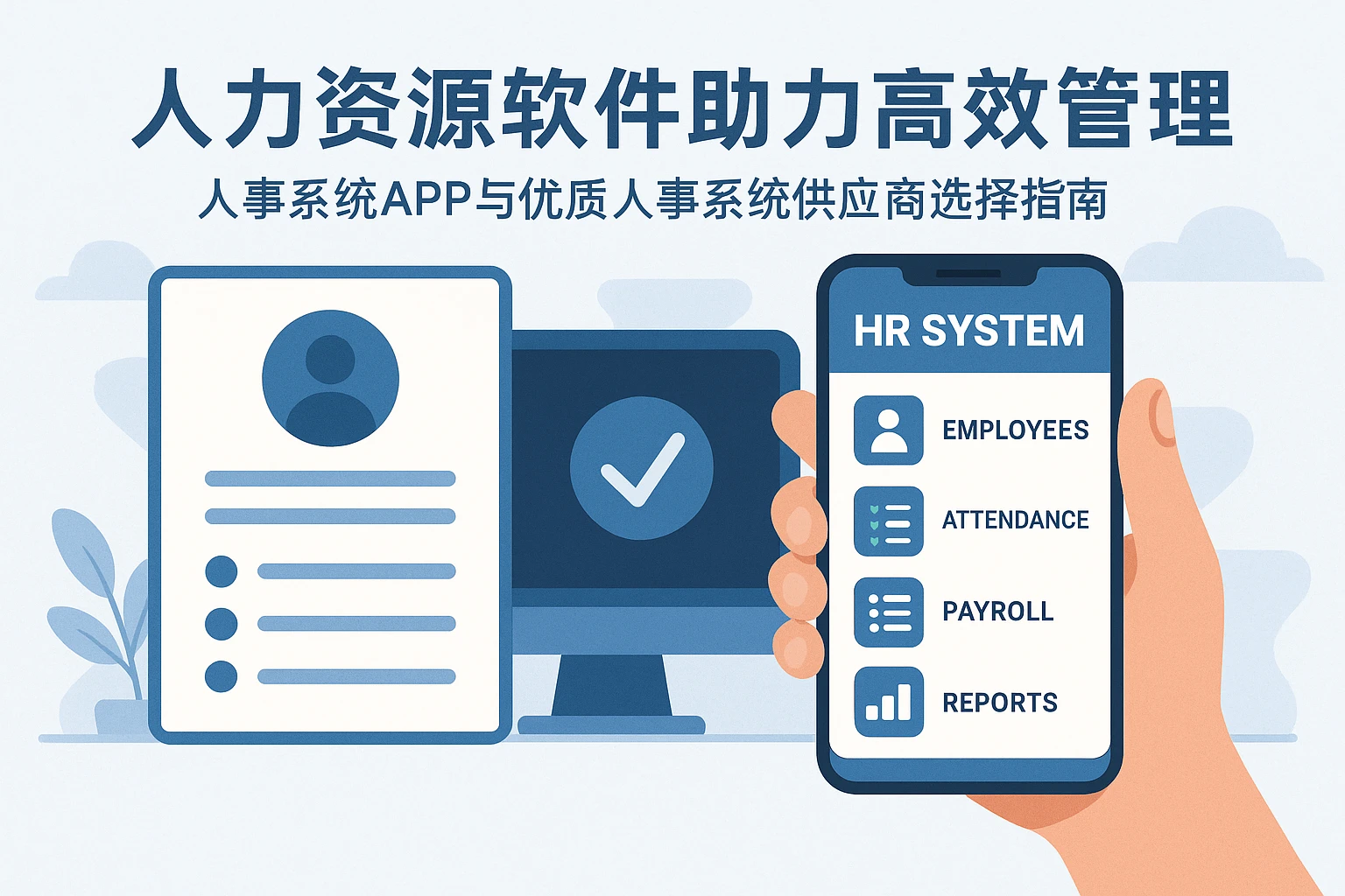 人力资源软件助力高效管理：人事系统APP与优质人事系统供应商选择指南
