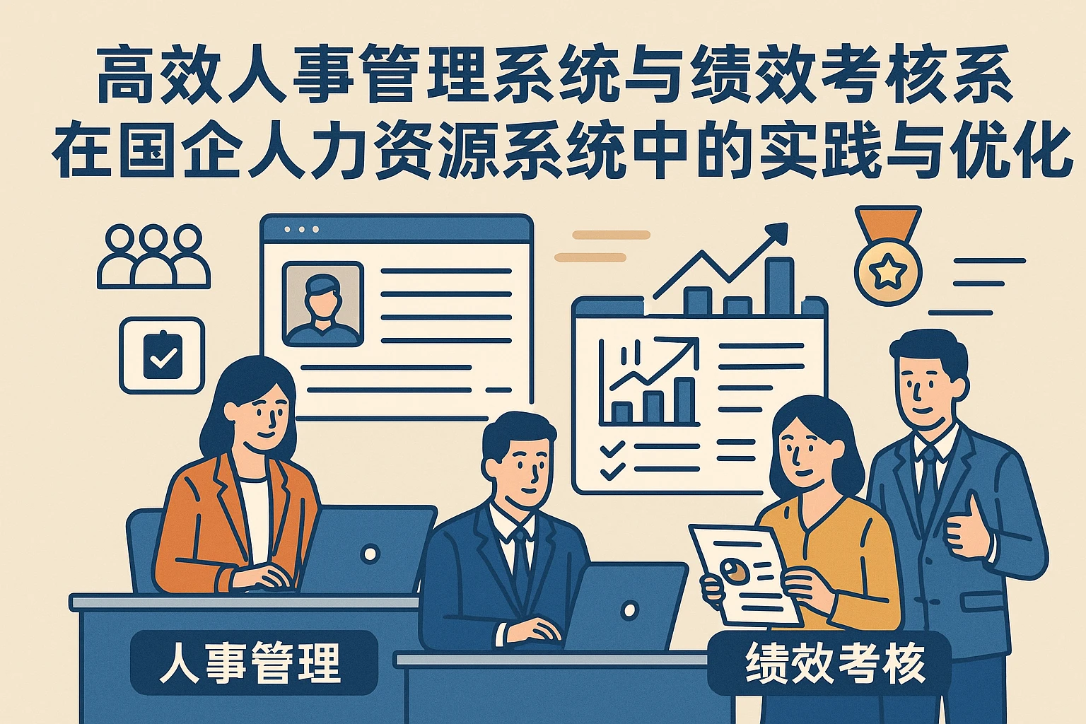 高效人事管理系统与绩效考核系统在国企人力资源系统中的实践与优化