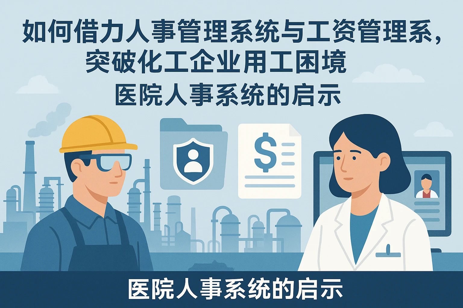 如何借力人事管理系统与工资管理系统，突破化工企业用工困境——医院人事系统的启示