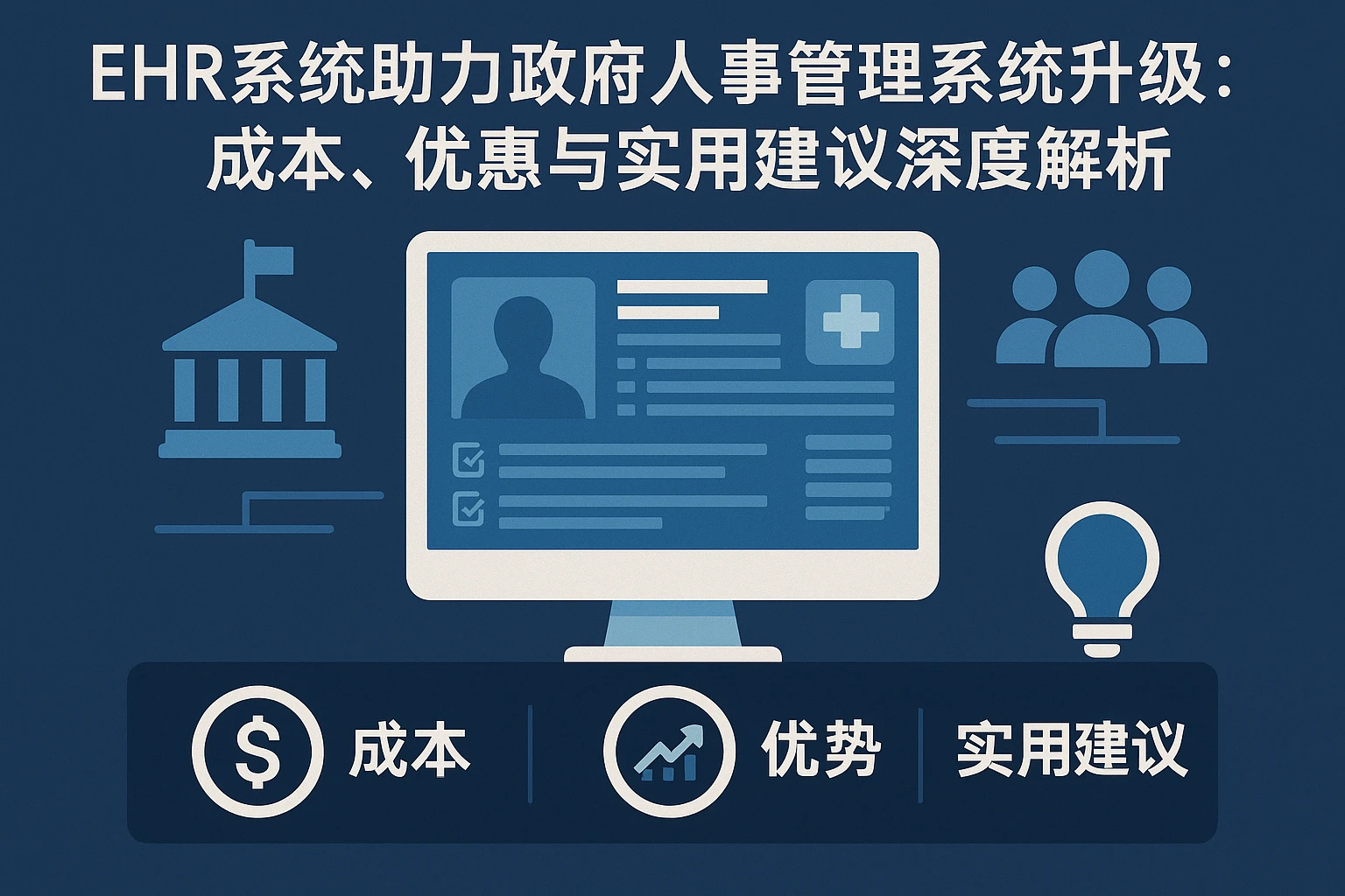 EHR系统助力政府人事管理系统升级：成本、优势与实用建议深度解析
