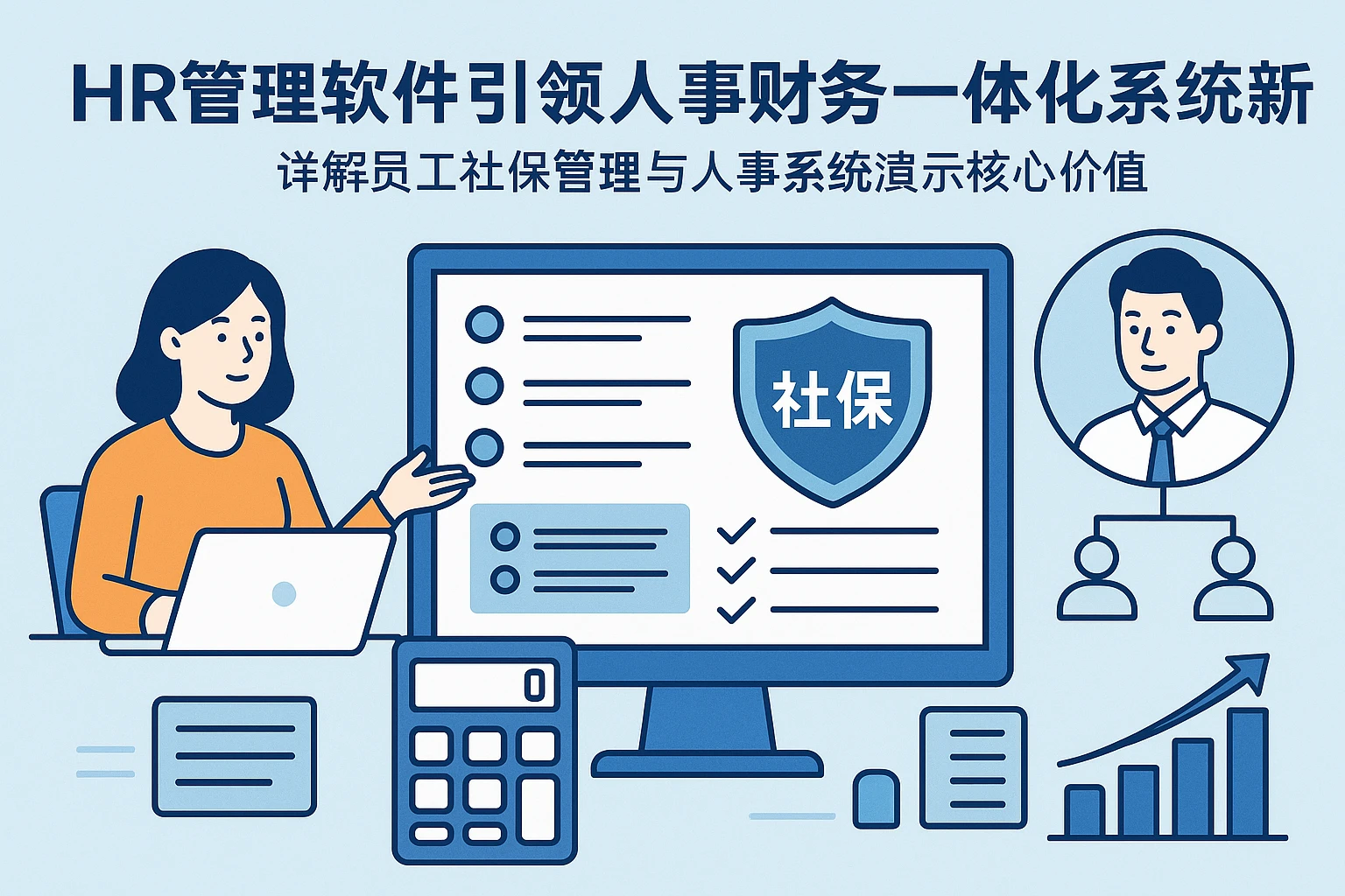 HR管理软件引领人事财务一体化系统革新——详解员工社保管理与人事系统演示核心价值