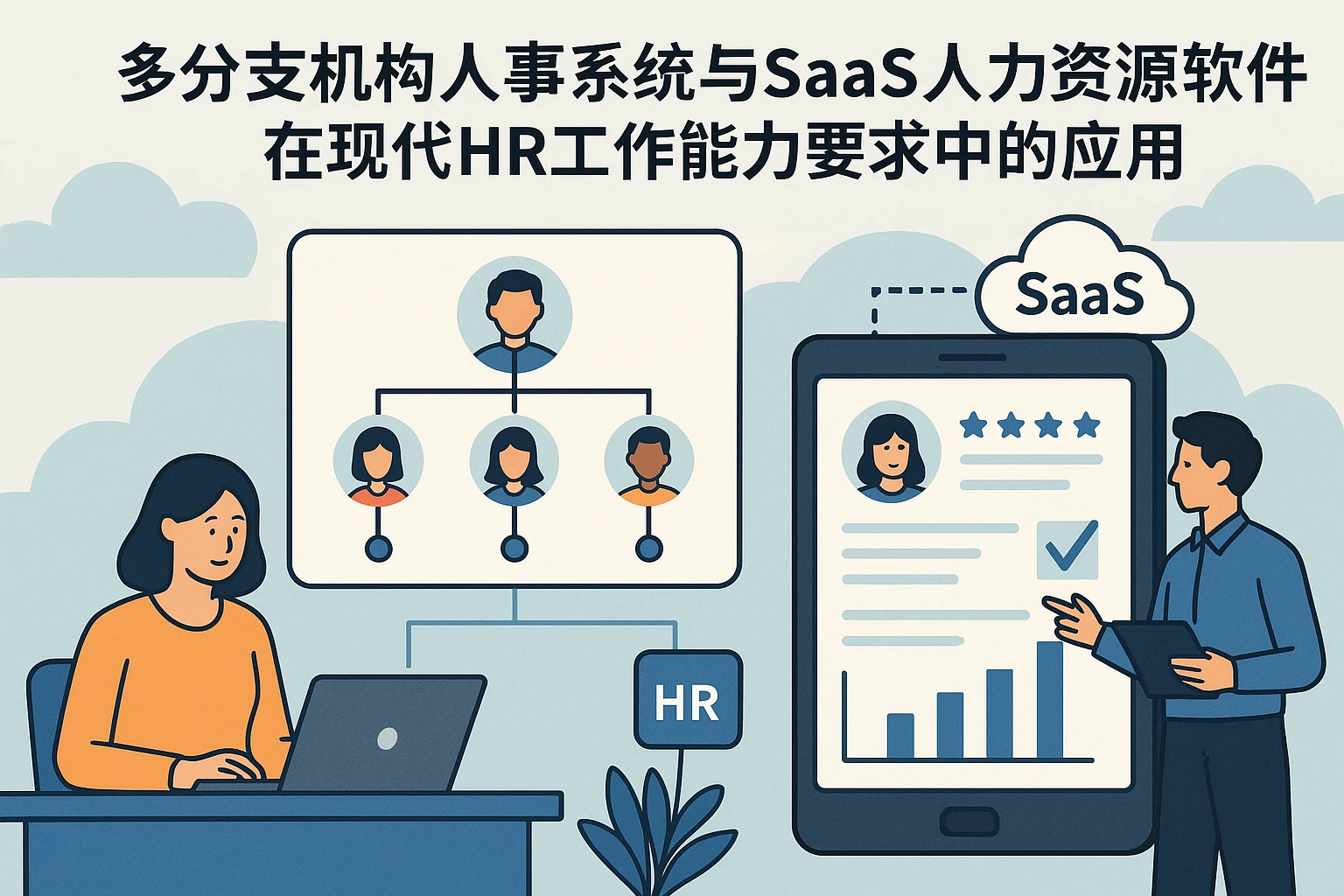 多分支机构人事系统与SaaS人力资源软件在现代HR工作能力要求中的应用