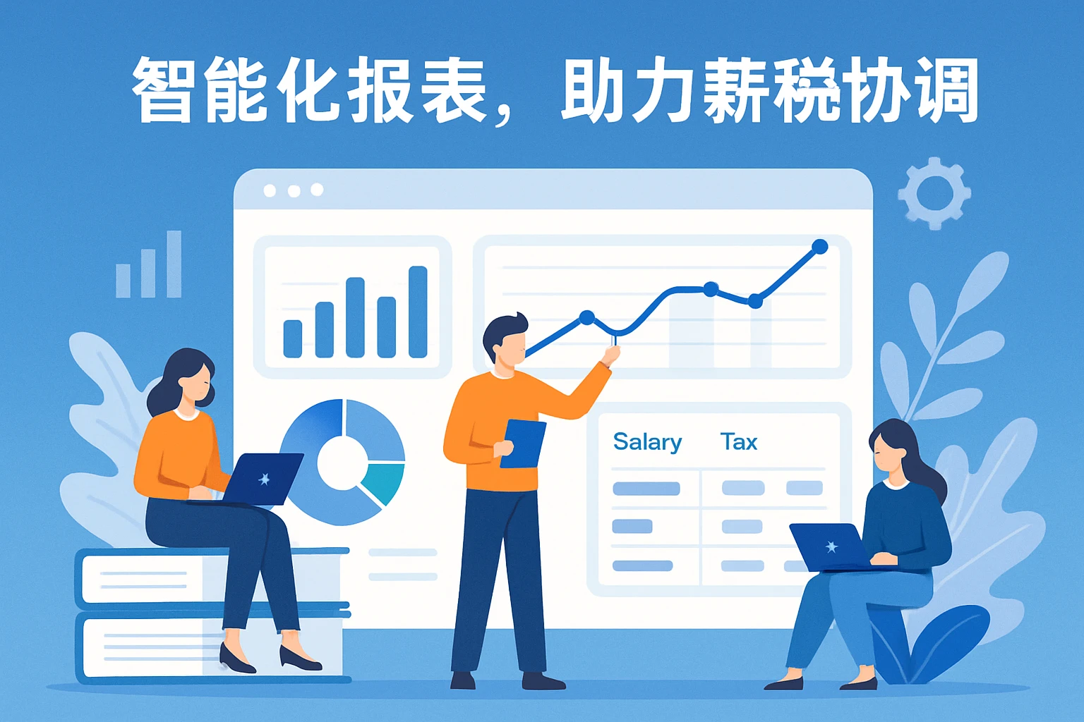 智能化报表，助力薪税协调