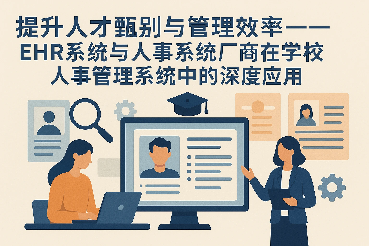 提升人才甄别与管理效率——EHR系统与人事系统厂商在学校人事管理系统中的深度应用