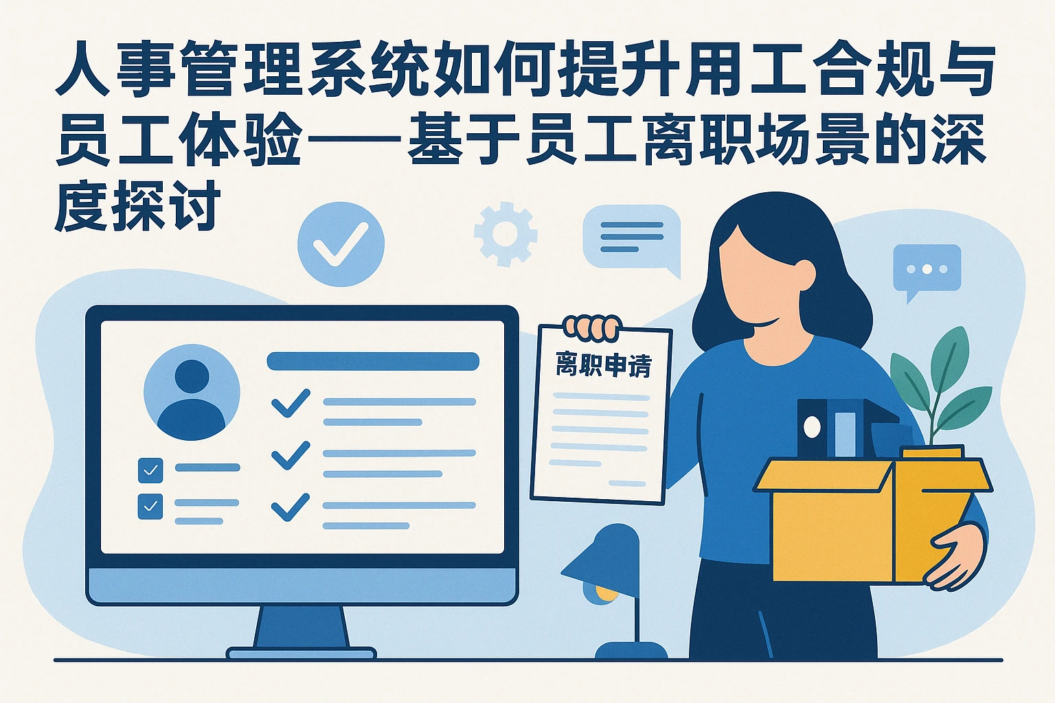 人事管理系统如何提升用工合规与员工体验——基于员工离职场景的深度探讨