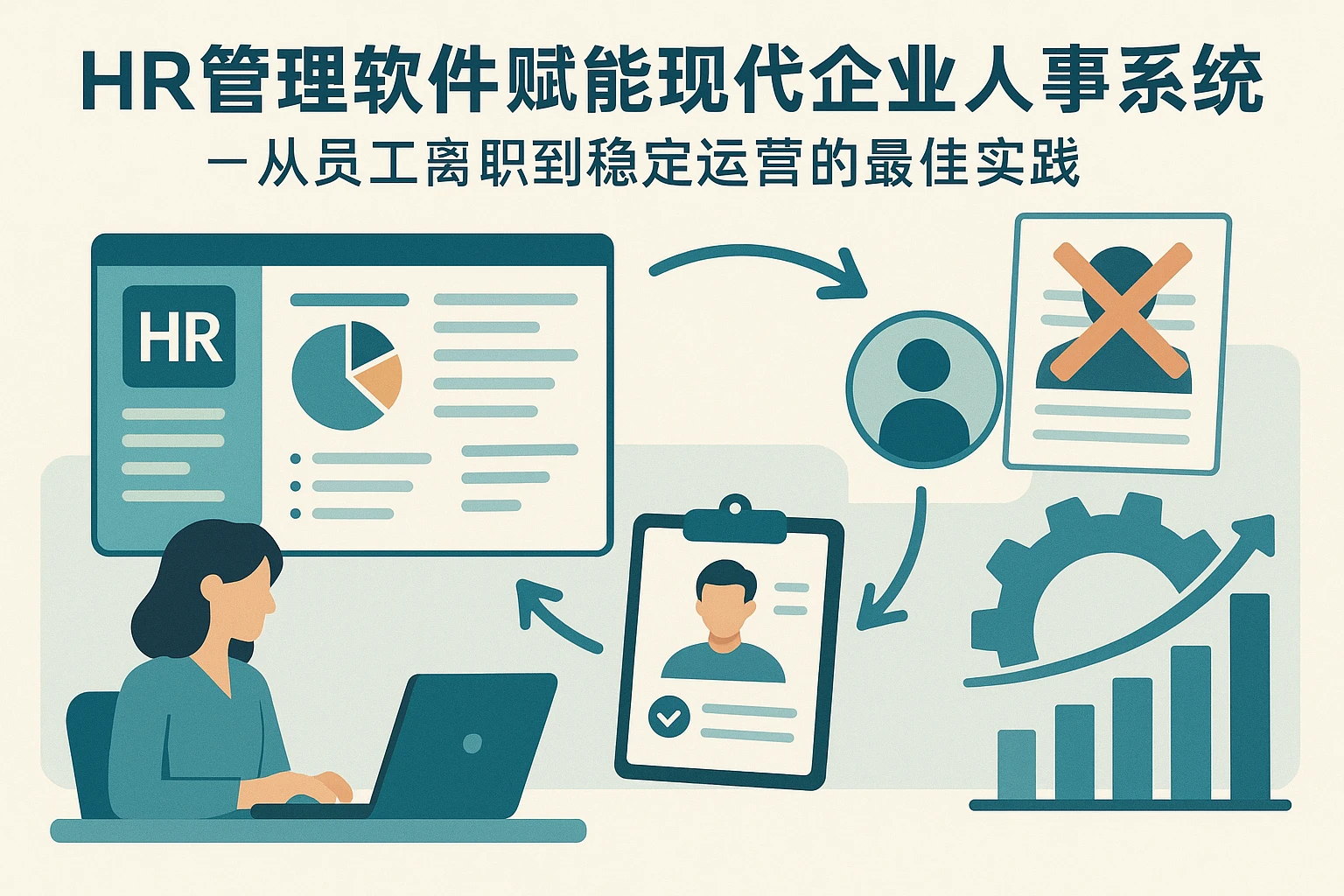 HR管理软件赋能现代企业人事系统维护——从员工离职到稳定运营的最佳实践
