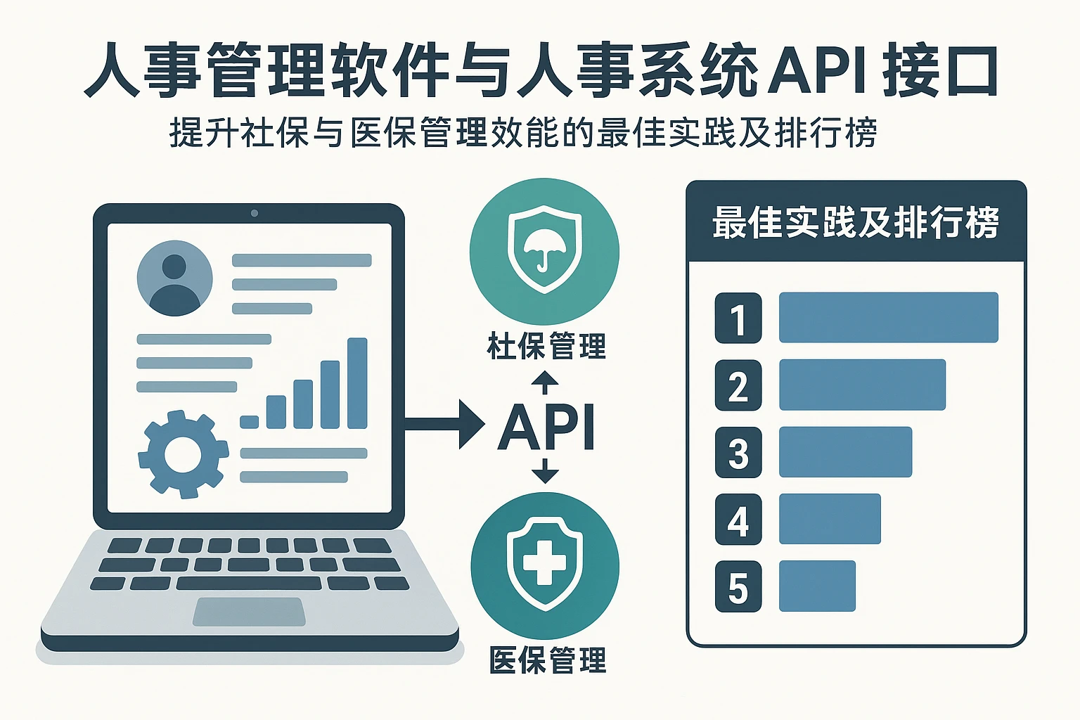 人事管理软件与人事系统API接口：提升社保与医保管理效能的最佳实践及排行榜深度解析