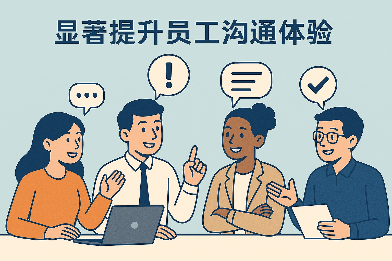 显著提升员工沟通体验