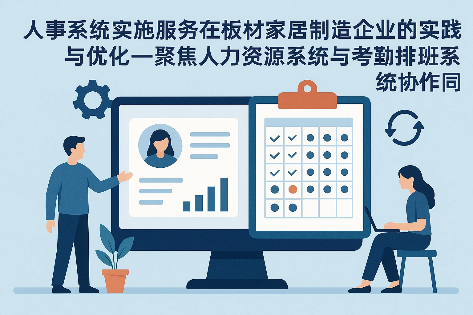 人事系统实施服务在板材家居制造企业的实践与优化——聚焦人力资源系统与考勤排班系统协同