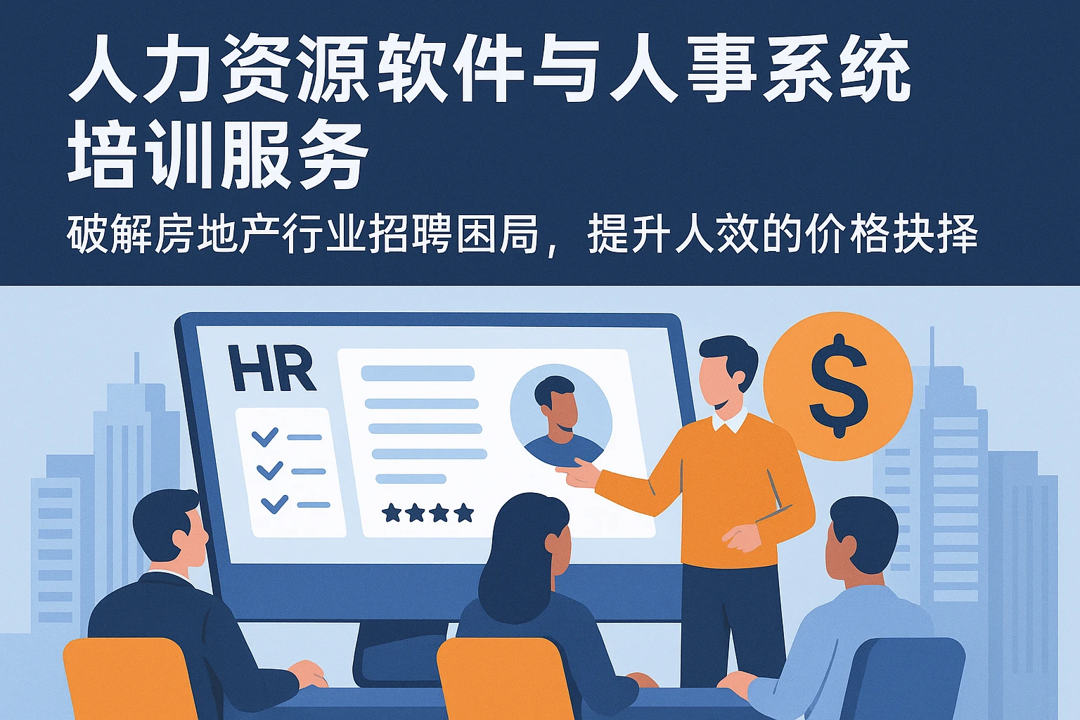 人力资源软件与人事系统培训服务：破解房地产行业招聘困局，提升人效的价格抉择
