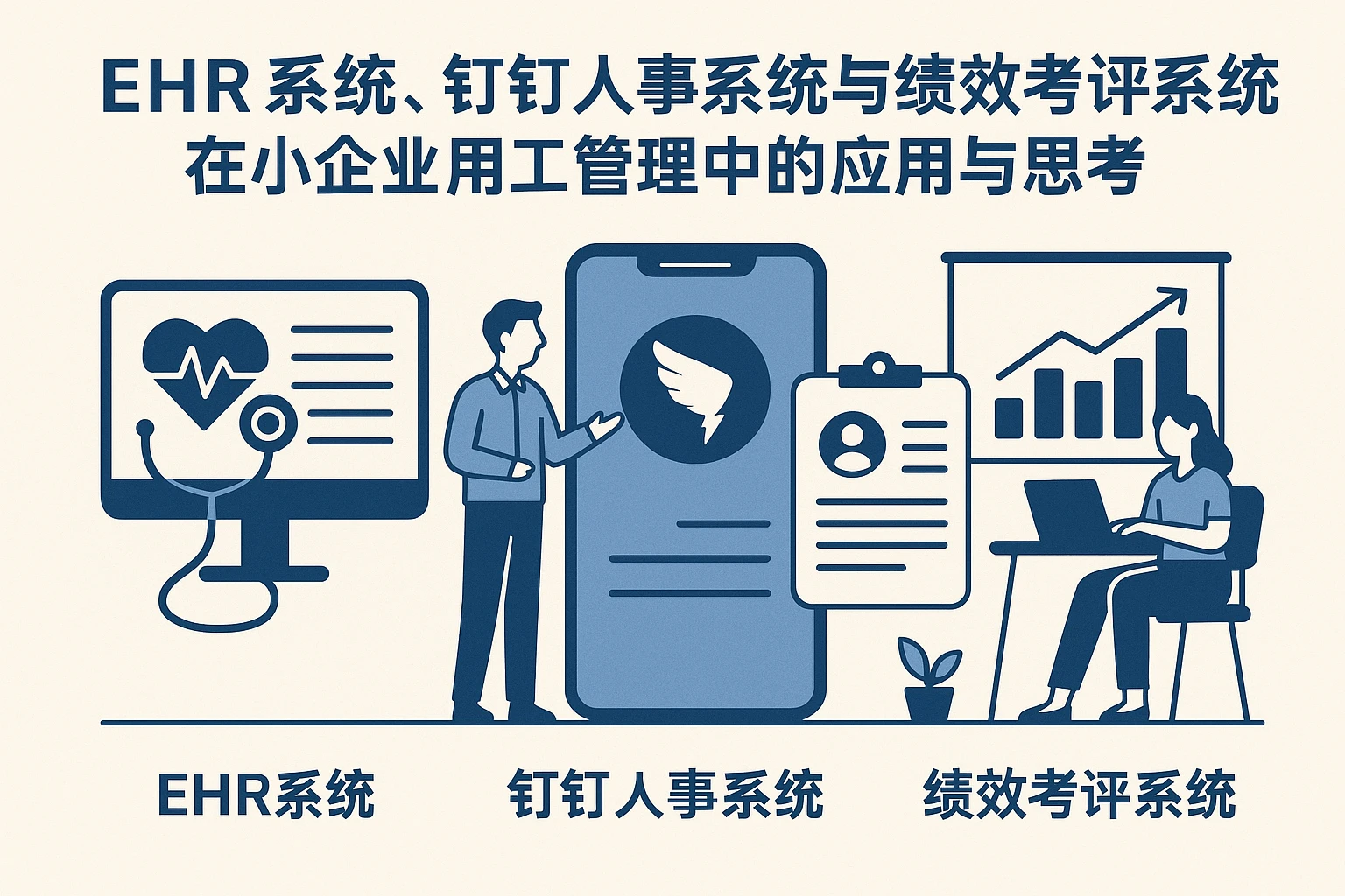 EHR系统、钉钉人事系统与绩效考评系统在小企业用工管理中的应用与思考