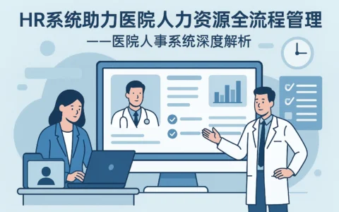 HR系统助力医院人力资源全流程管理——医院人事系统深度解析