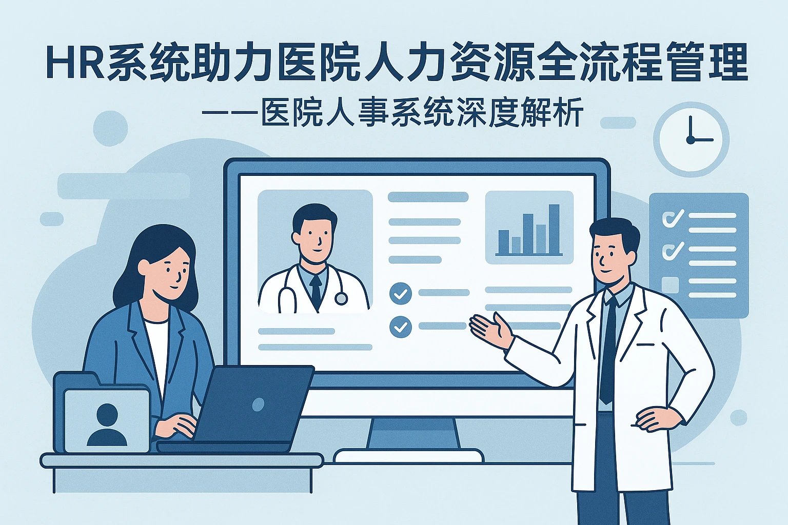 HR系统助力医院人力资源全流程管理——医院人事系统深度解析