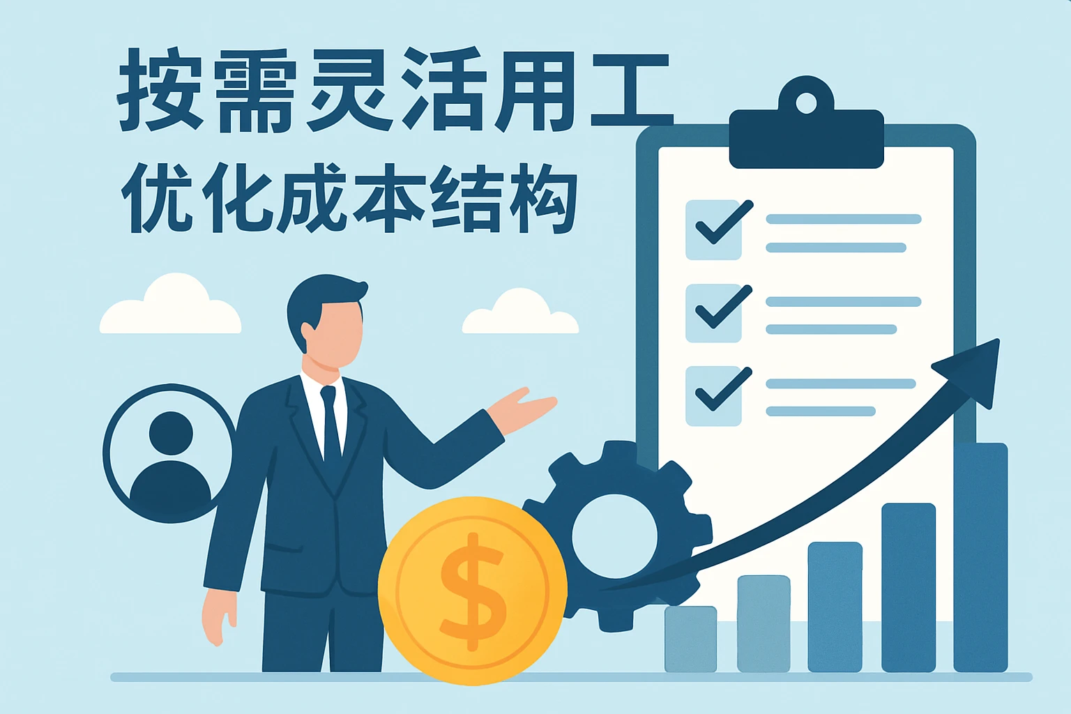 按需灵活用工，优化成本结构
