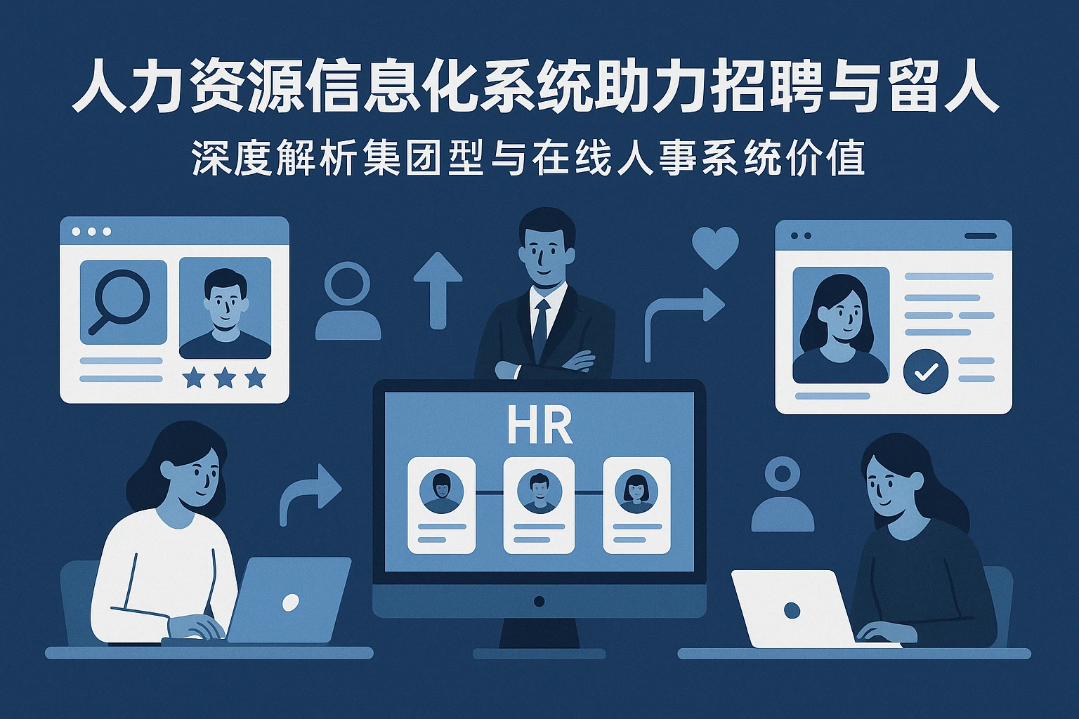 人力资源信息化系统助力招聘与留人——深度解析集团型与在线人事系统价值