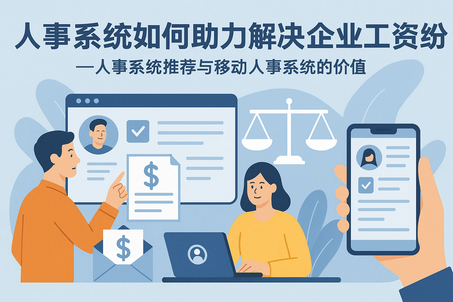 人事系统如何助力解决企业工资纠纷——人事系统推荐与移动人事系统的价值