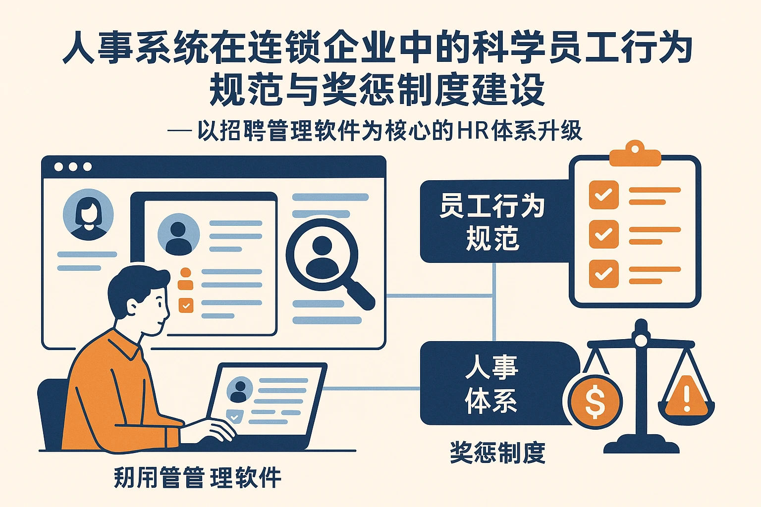 人事系统在连锁企业中的科学员工行为规范与奖惩制度建设——以招聘管理软件为核心的HR体系升级