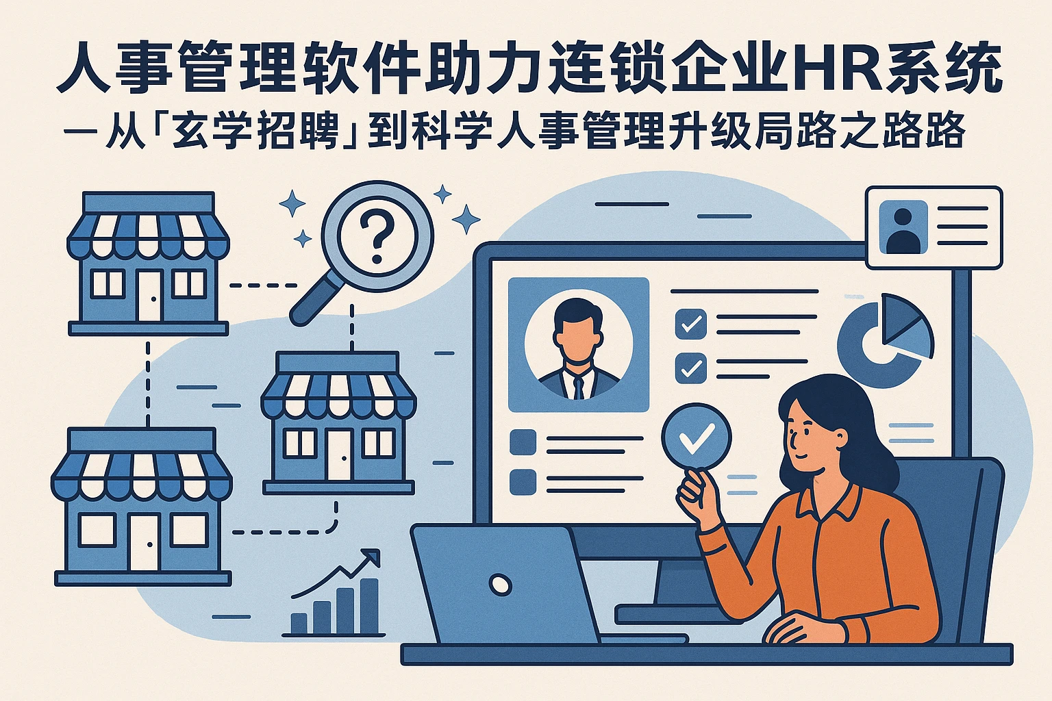 人事管理软件助力连锁企业HR系统变革——从“玄学招聘”到科学人事管理的升级之路