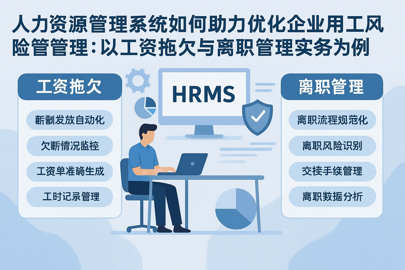 人力资源管理系统如何助力优化企业用工风险管理：以工资拖欠与离职管理实际为例
