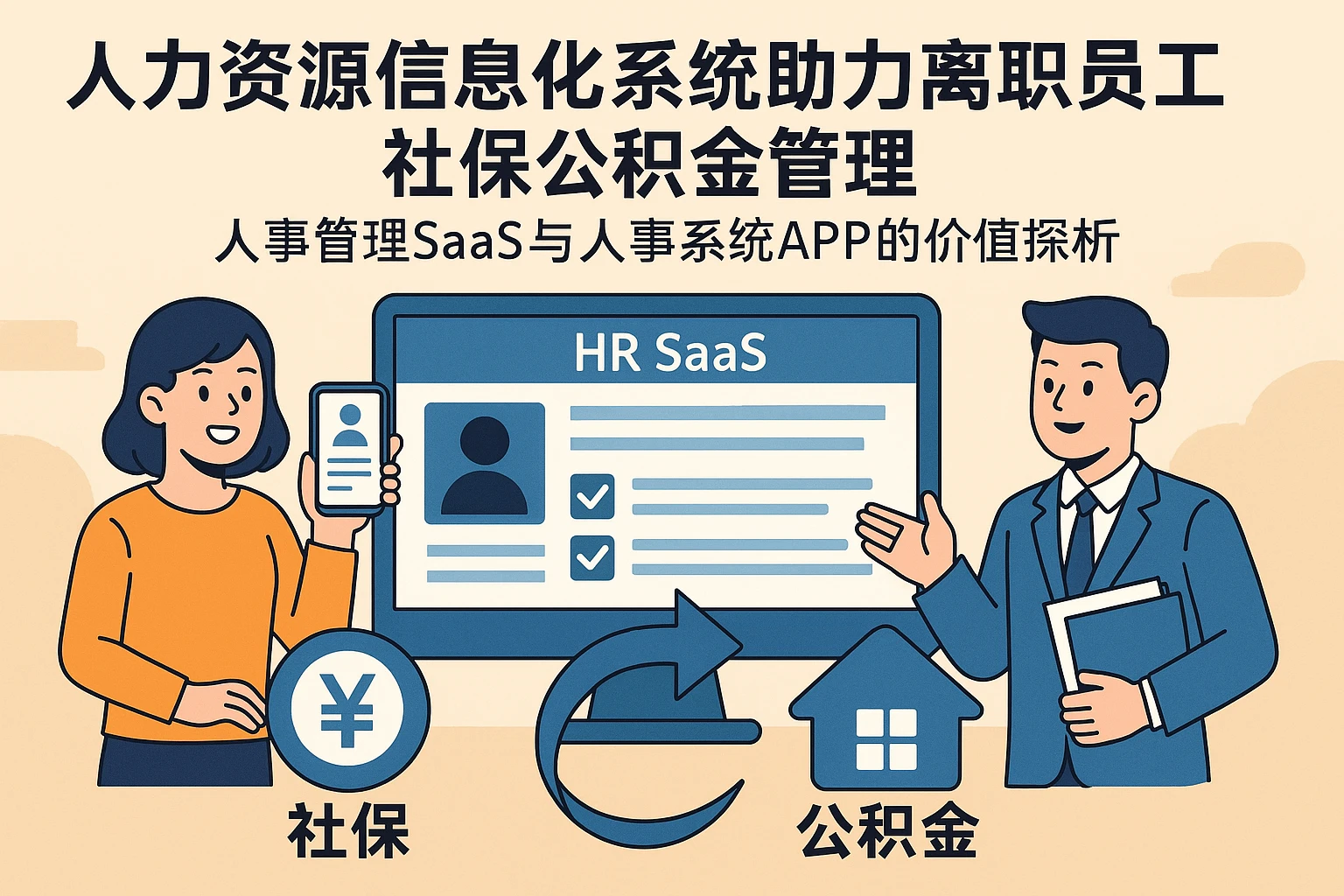人力资源信息化系统助力离职员工社保公积金管理——人事管理SaaS与人事系统APP的价值探析