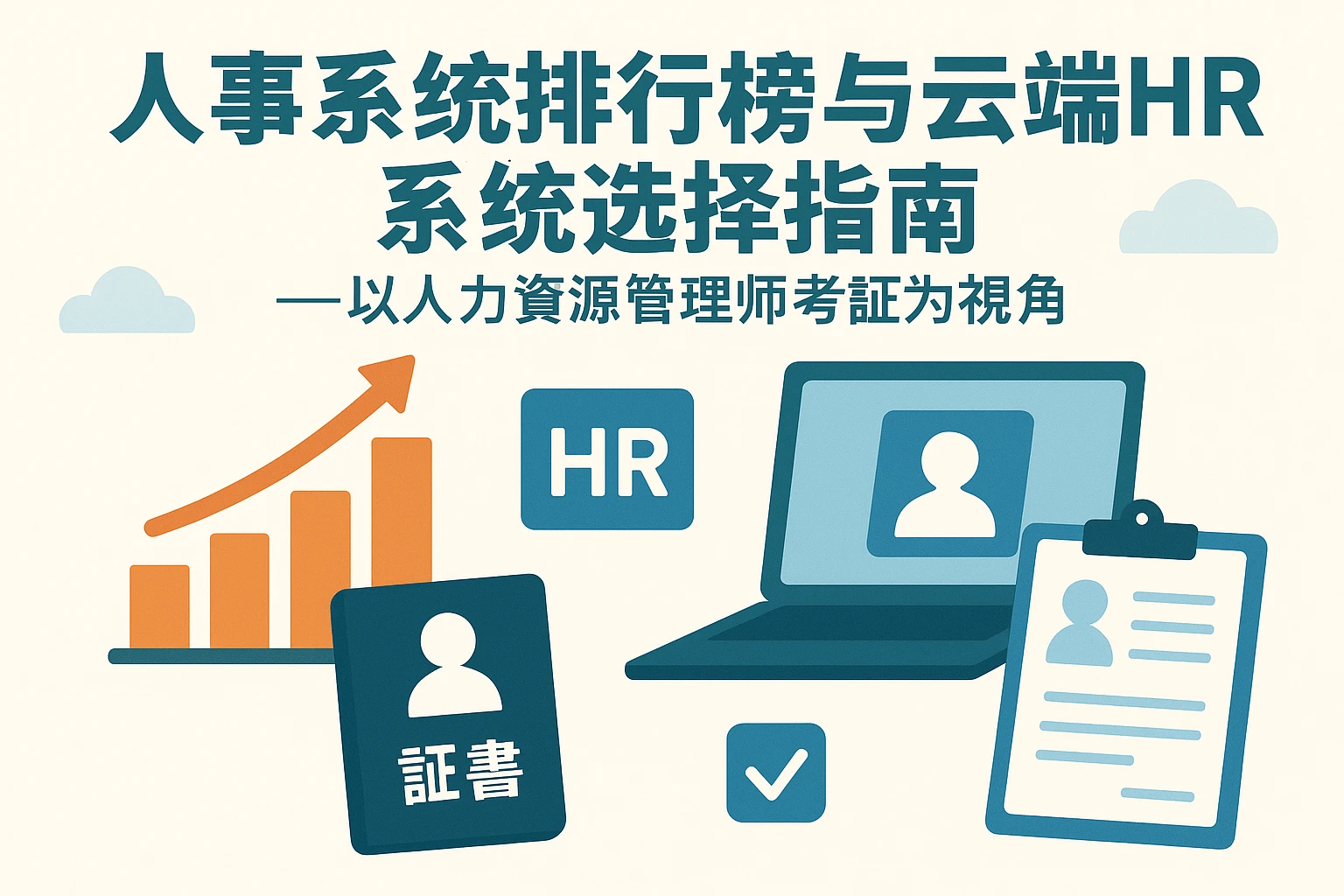 人事系统排行榜与云端HR系统选择指南——以人力资源管理师考证为视角