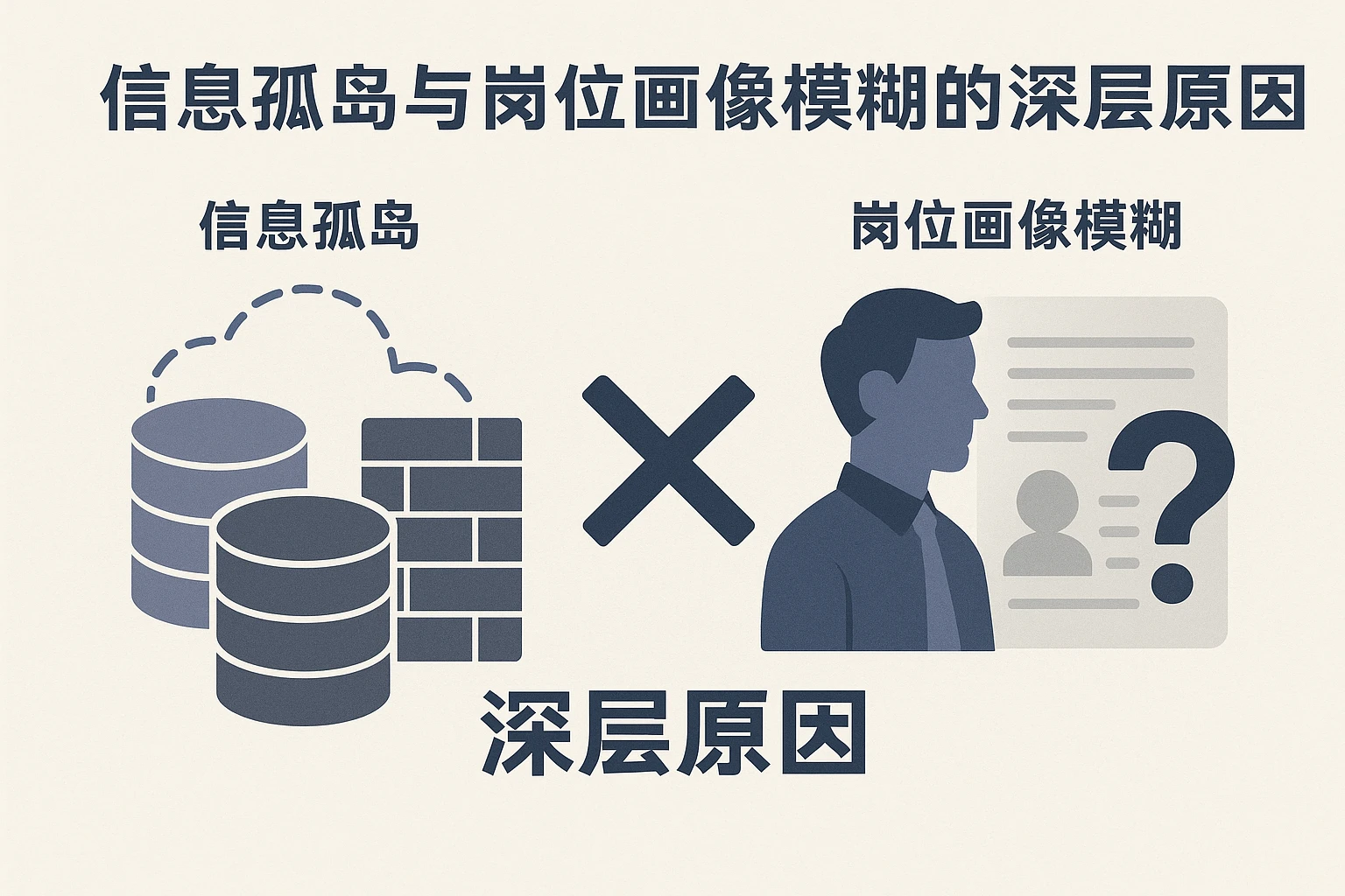 信息孤岛与岗位画像模糊的深层原因