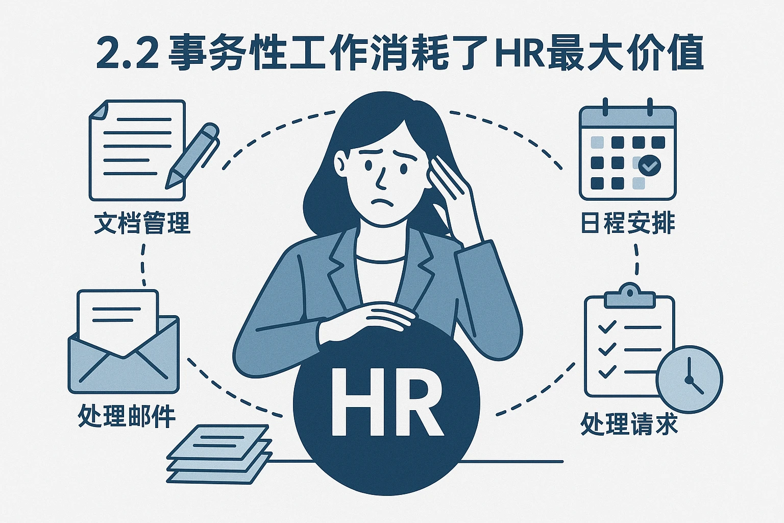 2.2 事务性工作消耗了HR最大价值