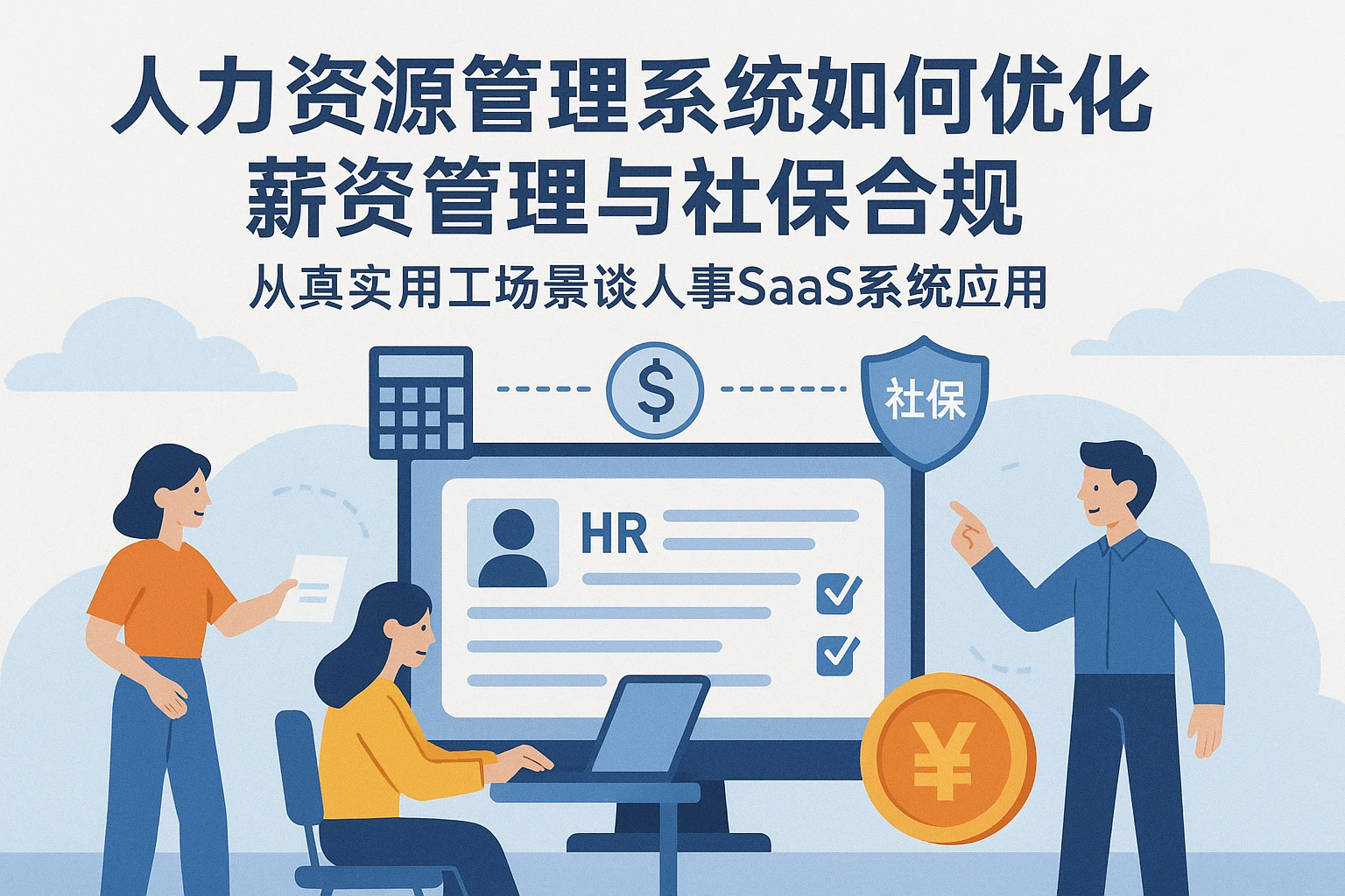 人力资源管理系统如何优化薪资管理与社保合规——从真实用工场景谈人事SaaS系统应用