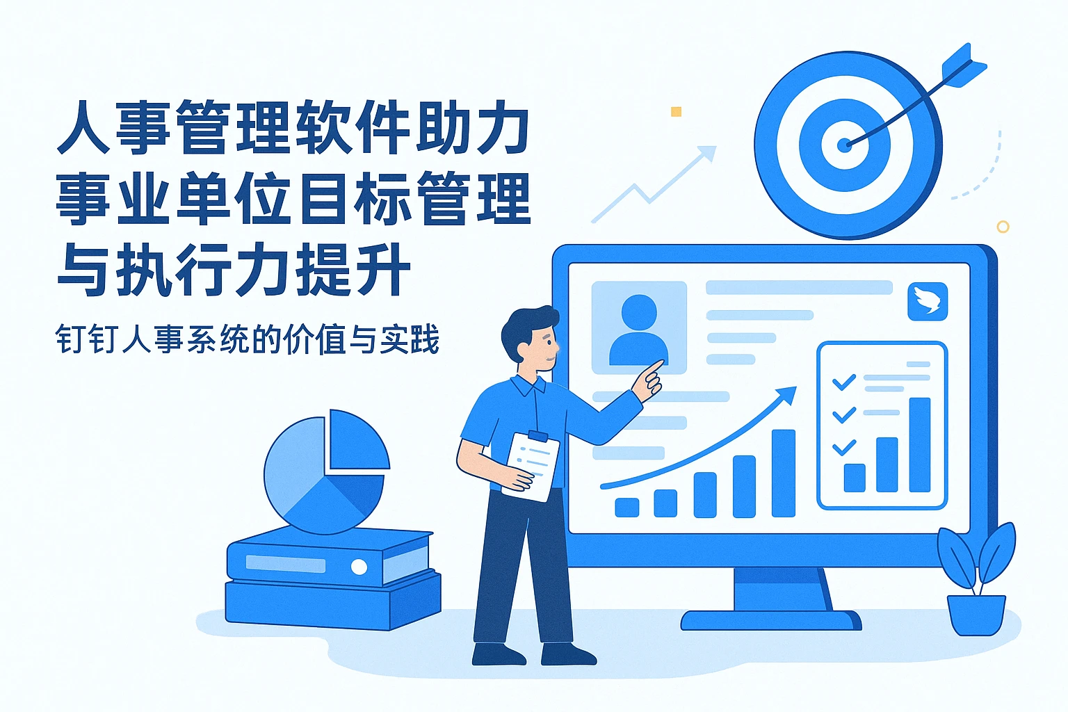 人事管理软件助力事业单位目标管理与执行力提升——钉钉人事系统的价值与实践