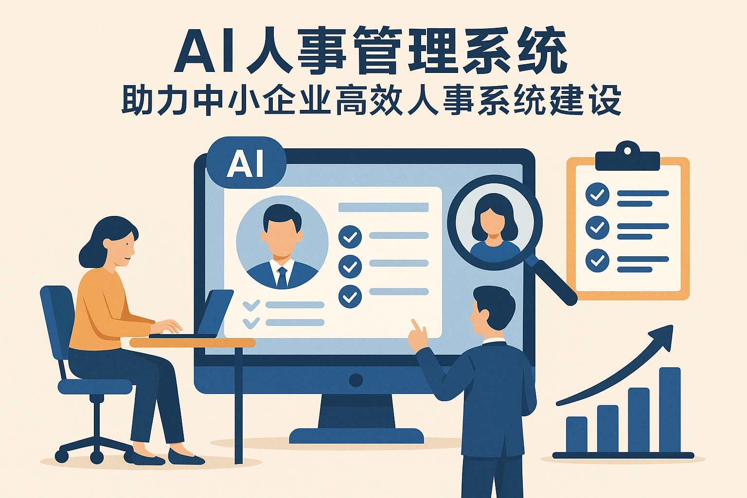 AI人事管理系统助力中小企业高效人事系统建设