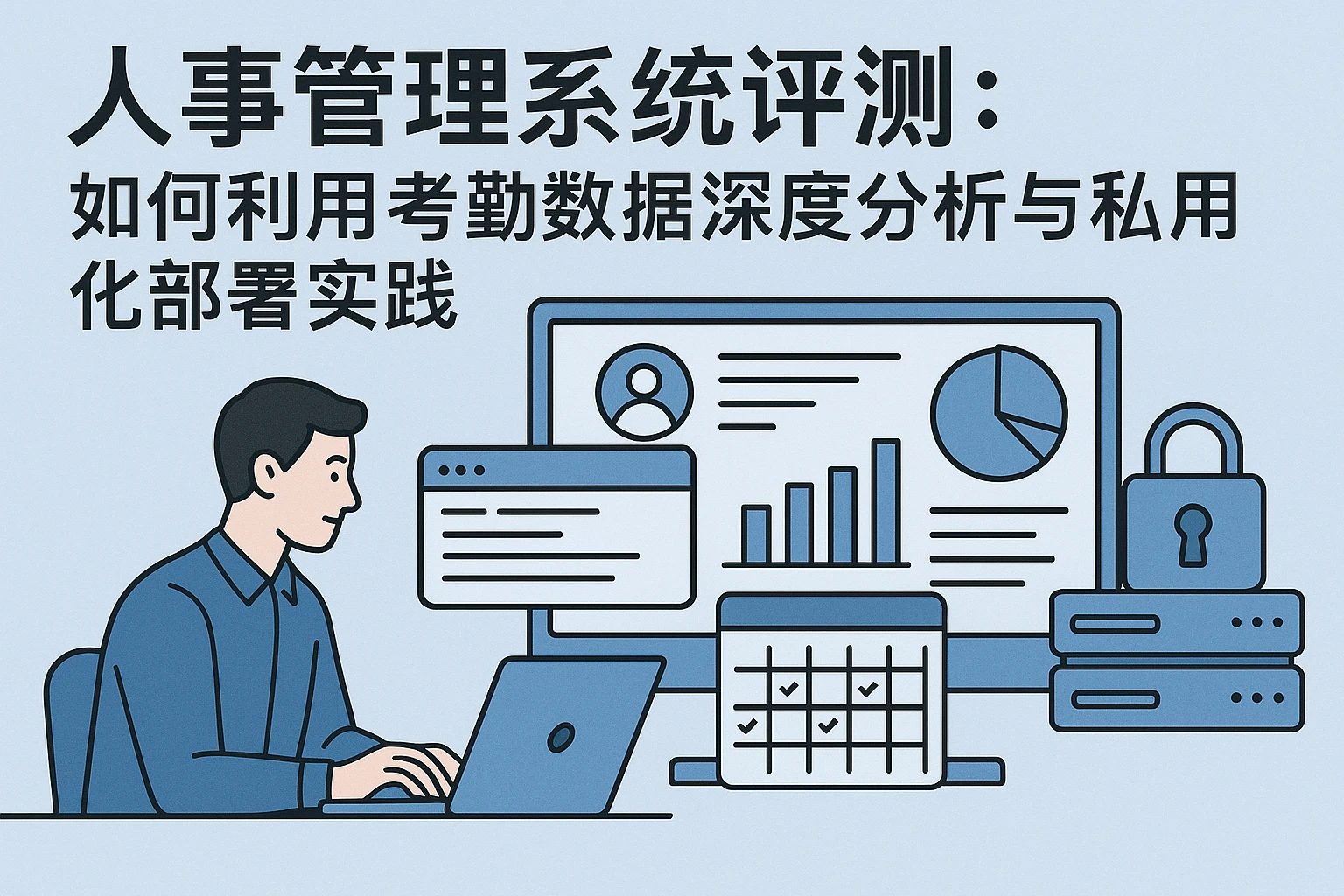 人事管理系统评测：如何利用考勤数据深度分析与私有化部署实践