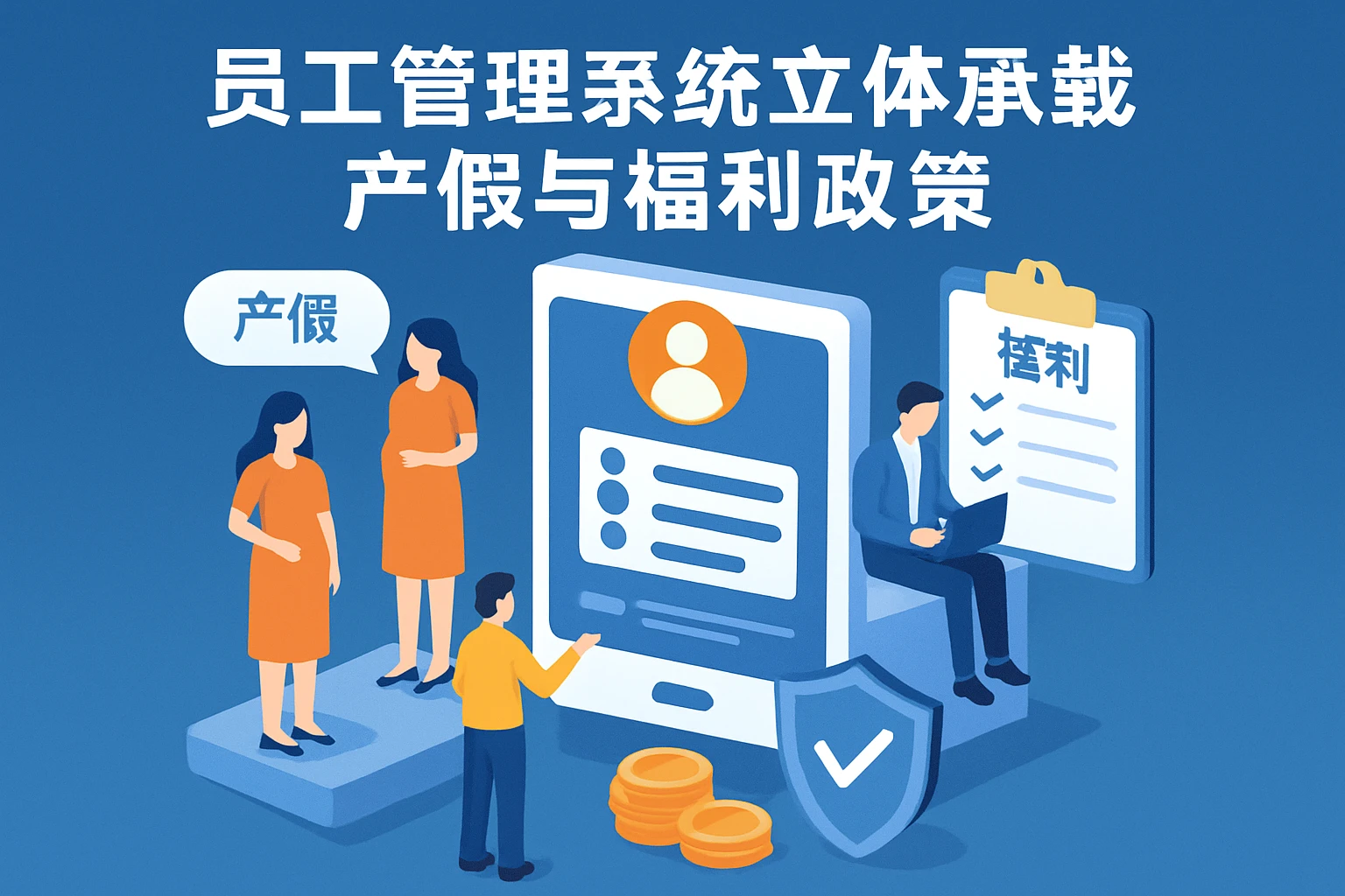 以员工管理系统立体承载产假与福利政策