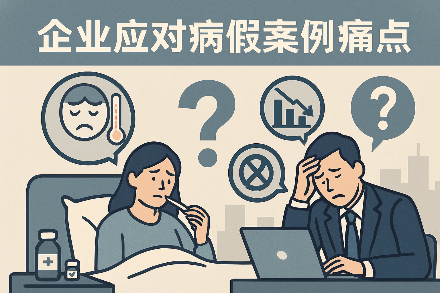 病假案例下的企业应对痛点