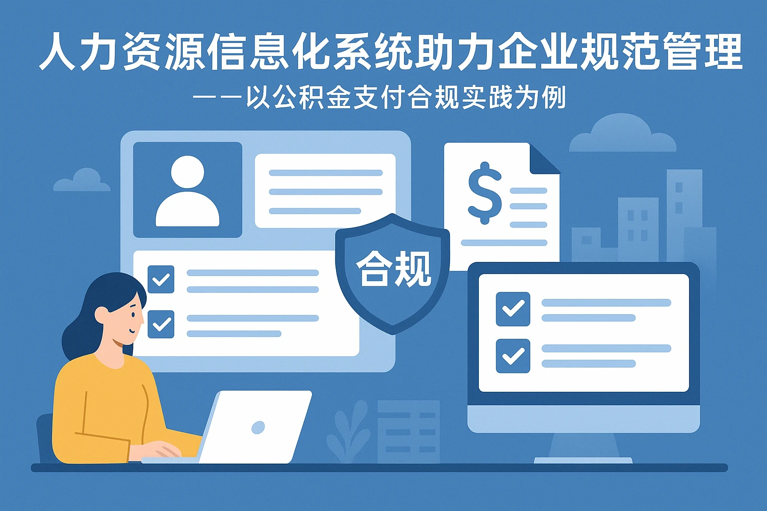 人力资源信息化系统助力企业规范人事管理——以公积金支付合规实践为例