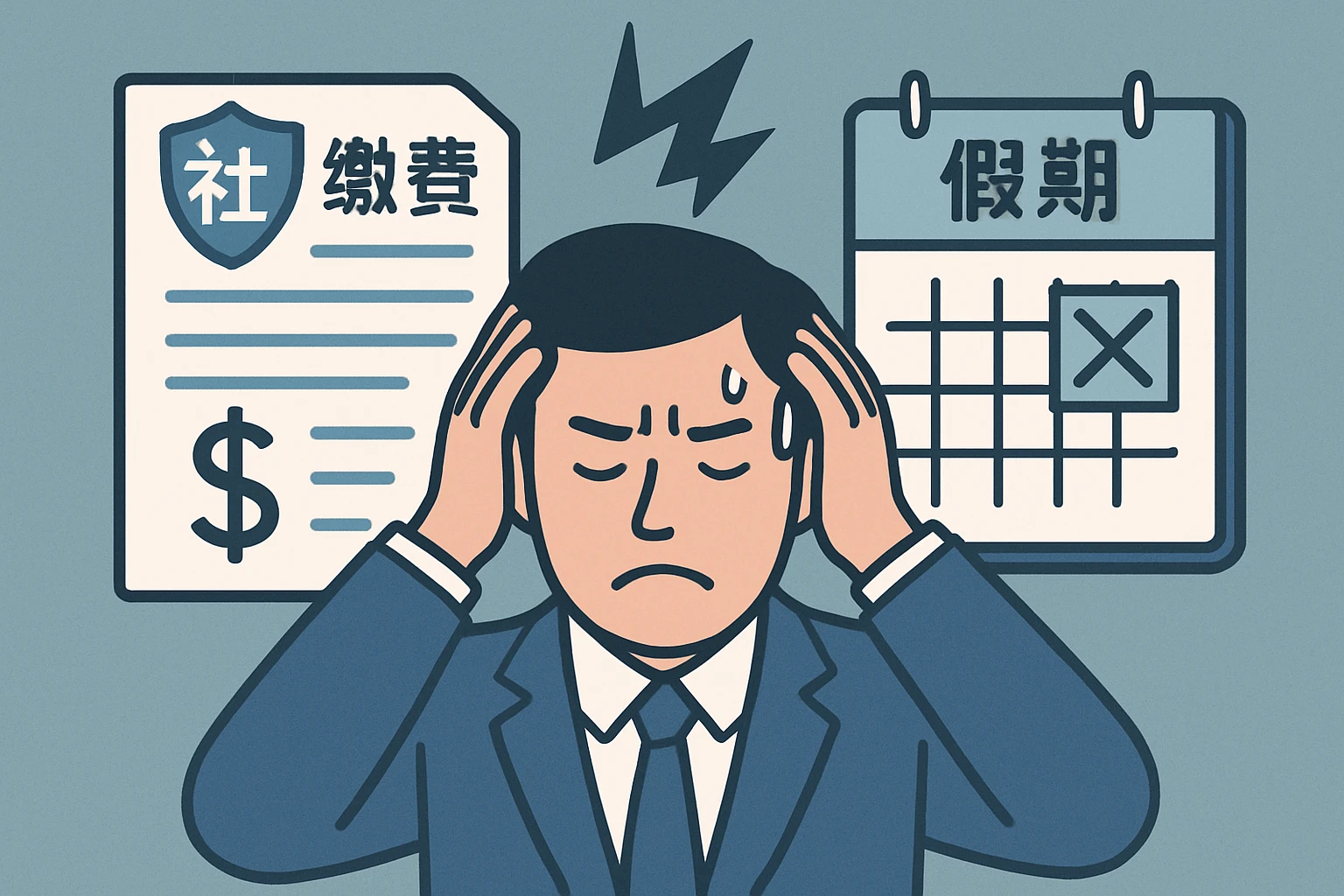 （2）社保缴费与假期政策管理失控