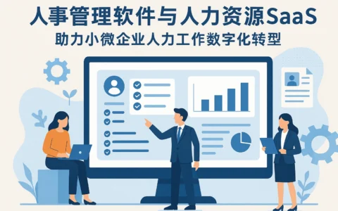 人事管理软件与人力资源SaaS助力小微企业人力工作数字化转型