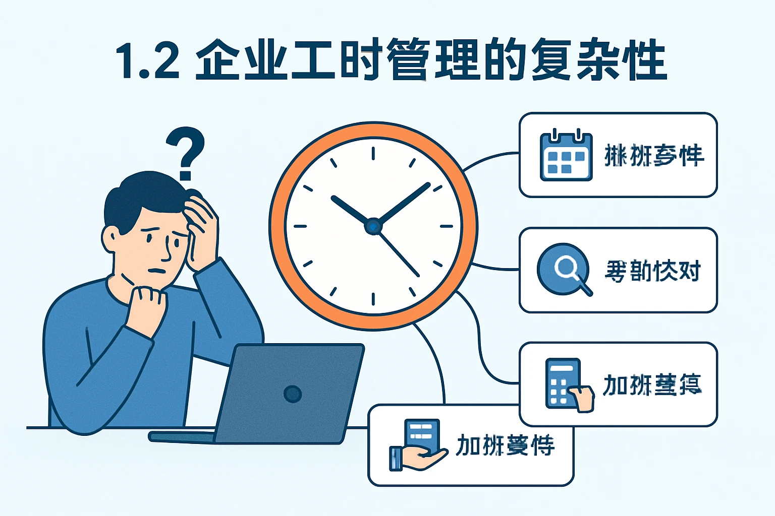 1.2 企业工时管理的复杂性