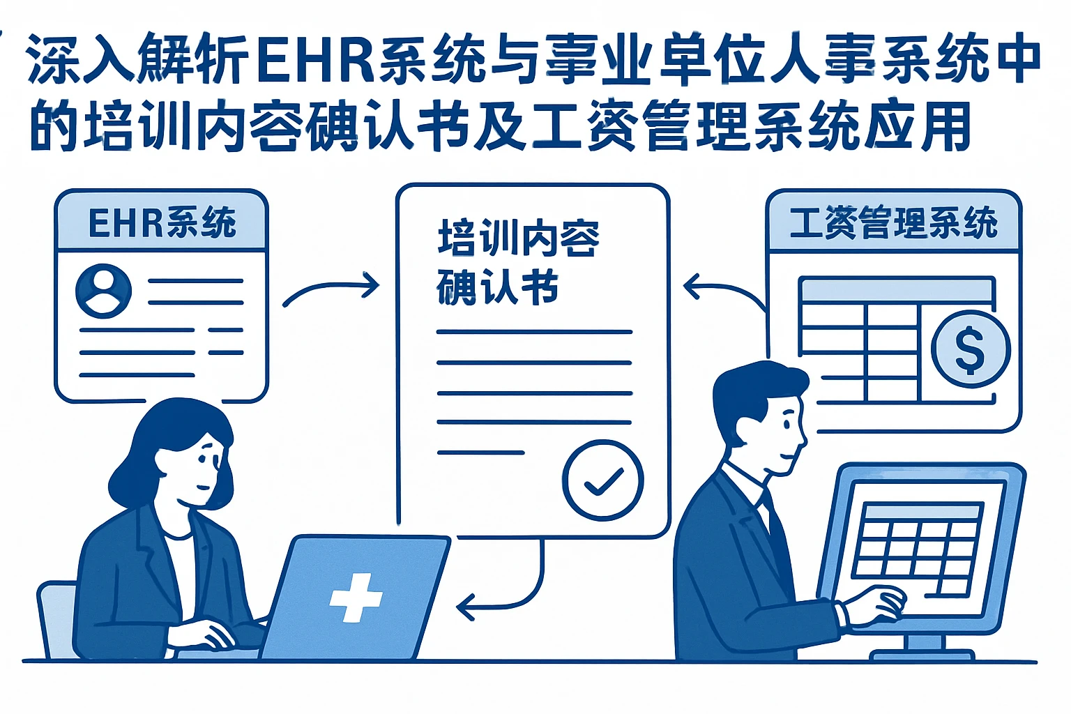 深入解析EHR系统与事业单位人事系统中的培训内容确认书及工资管理系统应用