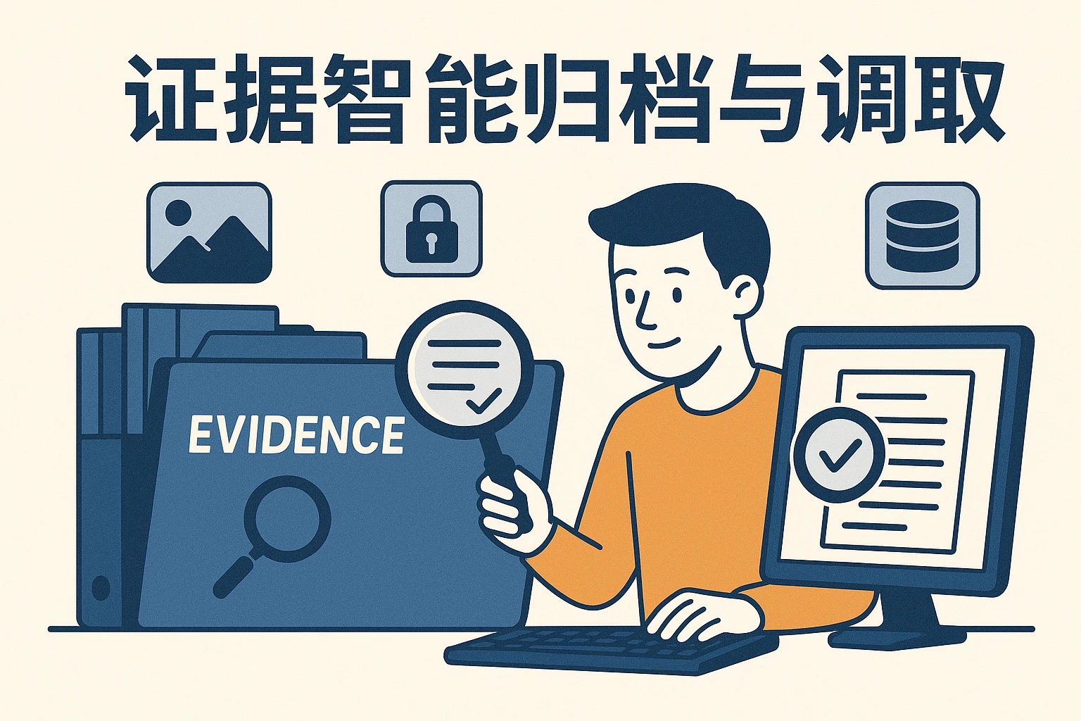 证据智能归档与调取