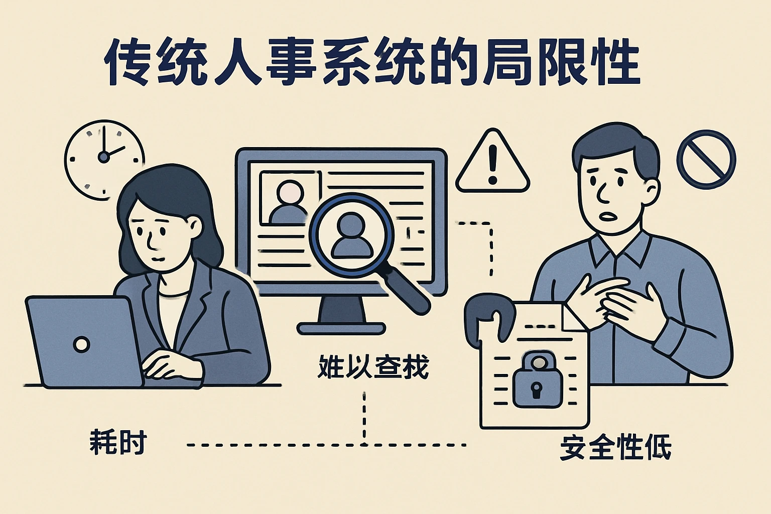 传统人事系统的局限性