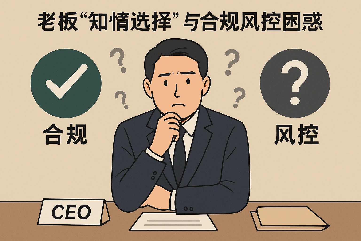 老板“知情选择”与合规风控的困惑