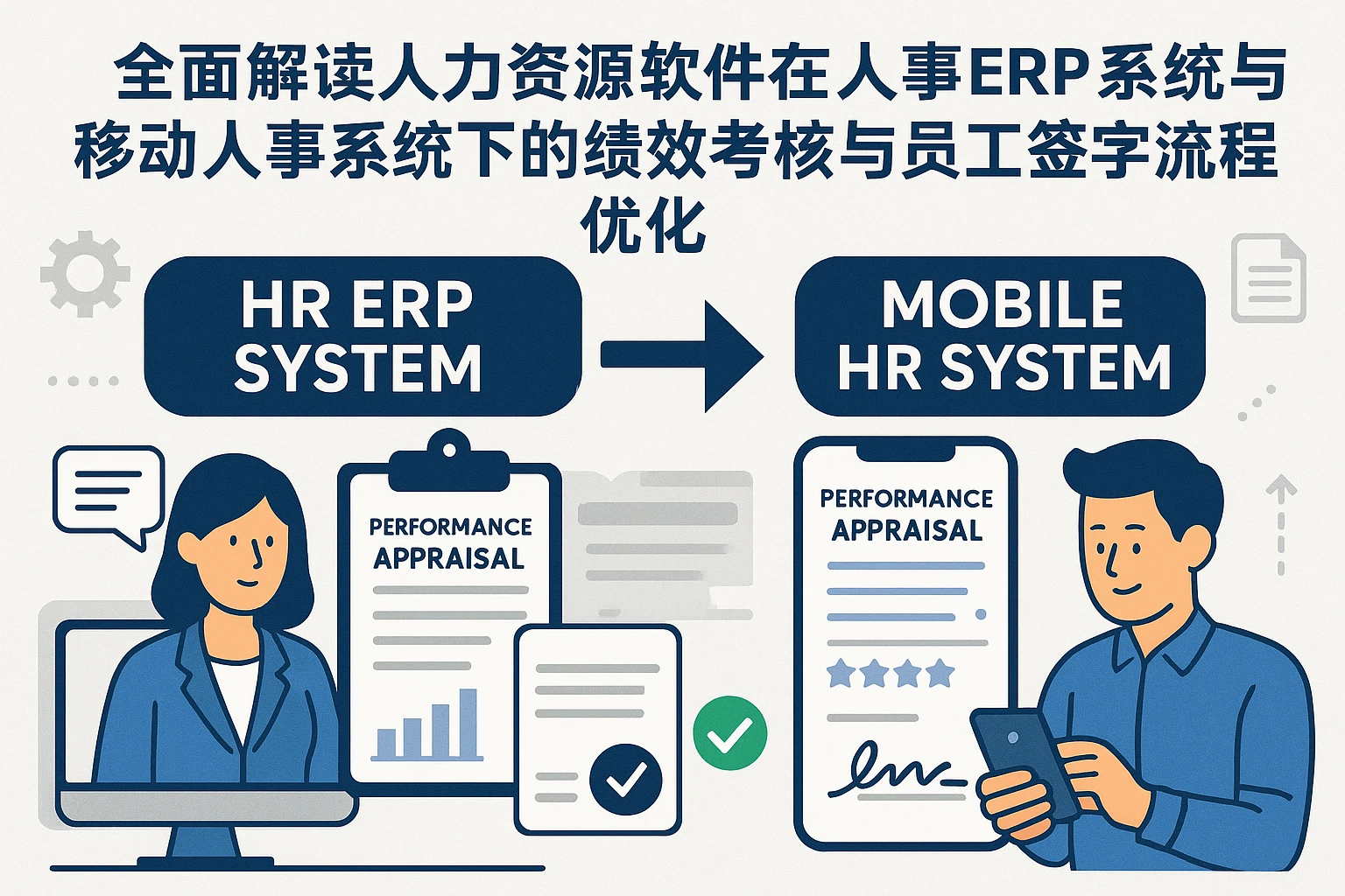 全面解读人力资源软件在人事ERP系统与移动人事系统下的绩效考核与员工签字流程优化
