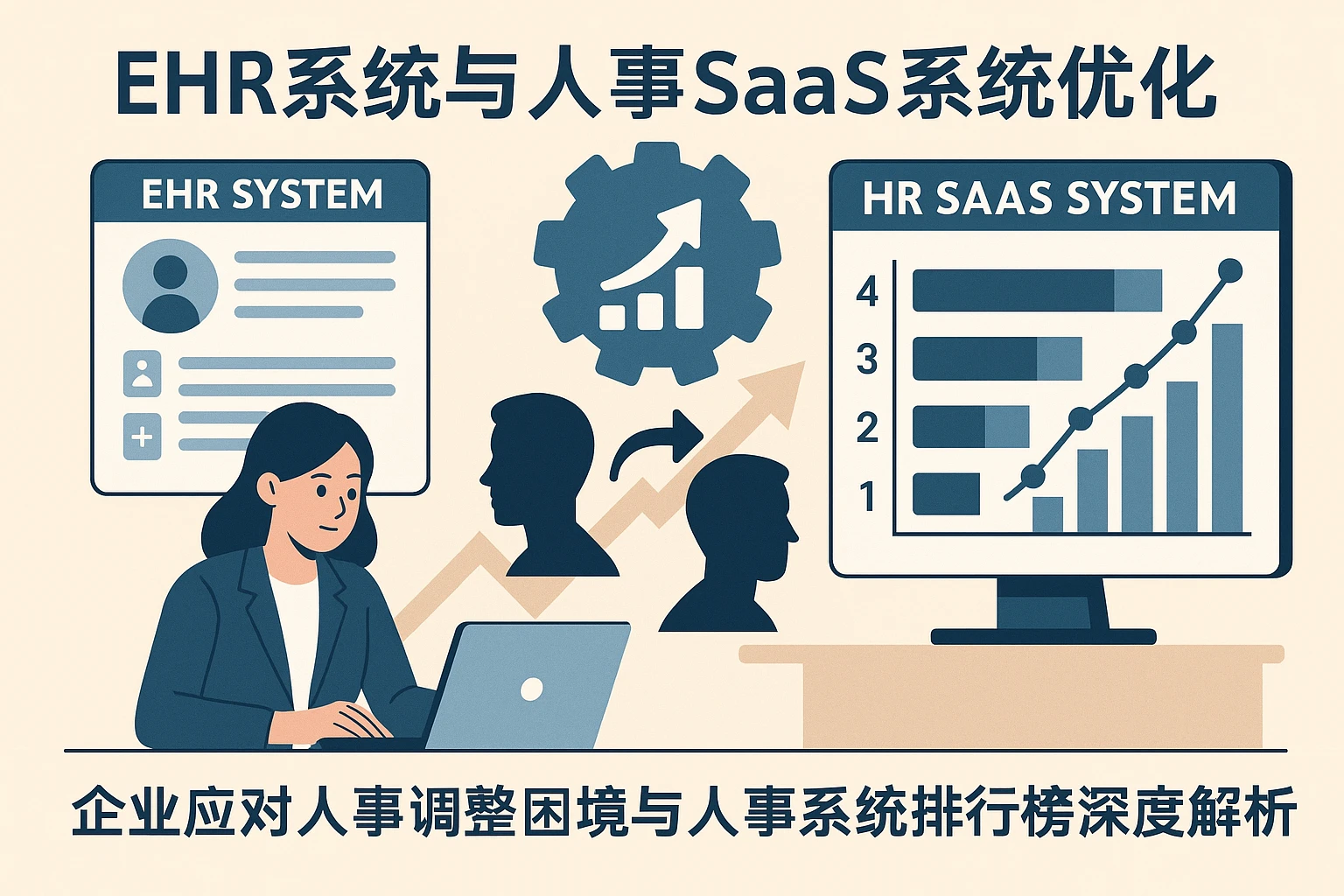 EHR系统与人事SaaS系统优化：企业应对人事调整困境与人事系统排行榜深度解析