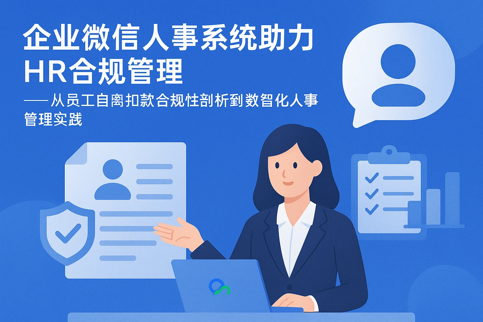 企业微信人事系统助力HR合规管理——从员工自离扣款合规性剖析到数智化人事管理实践