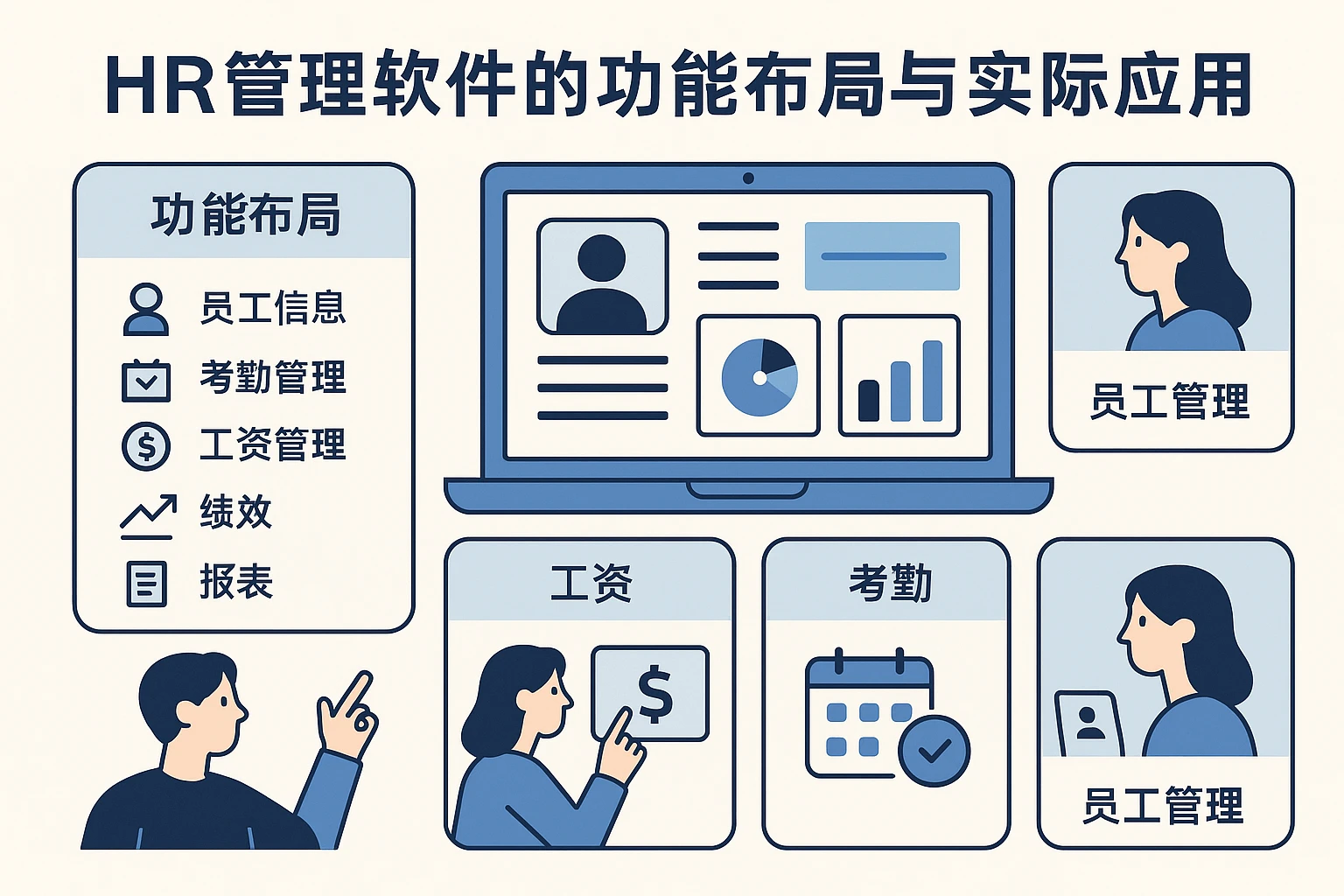 HR管理软件的功能布局与实际应用