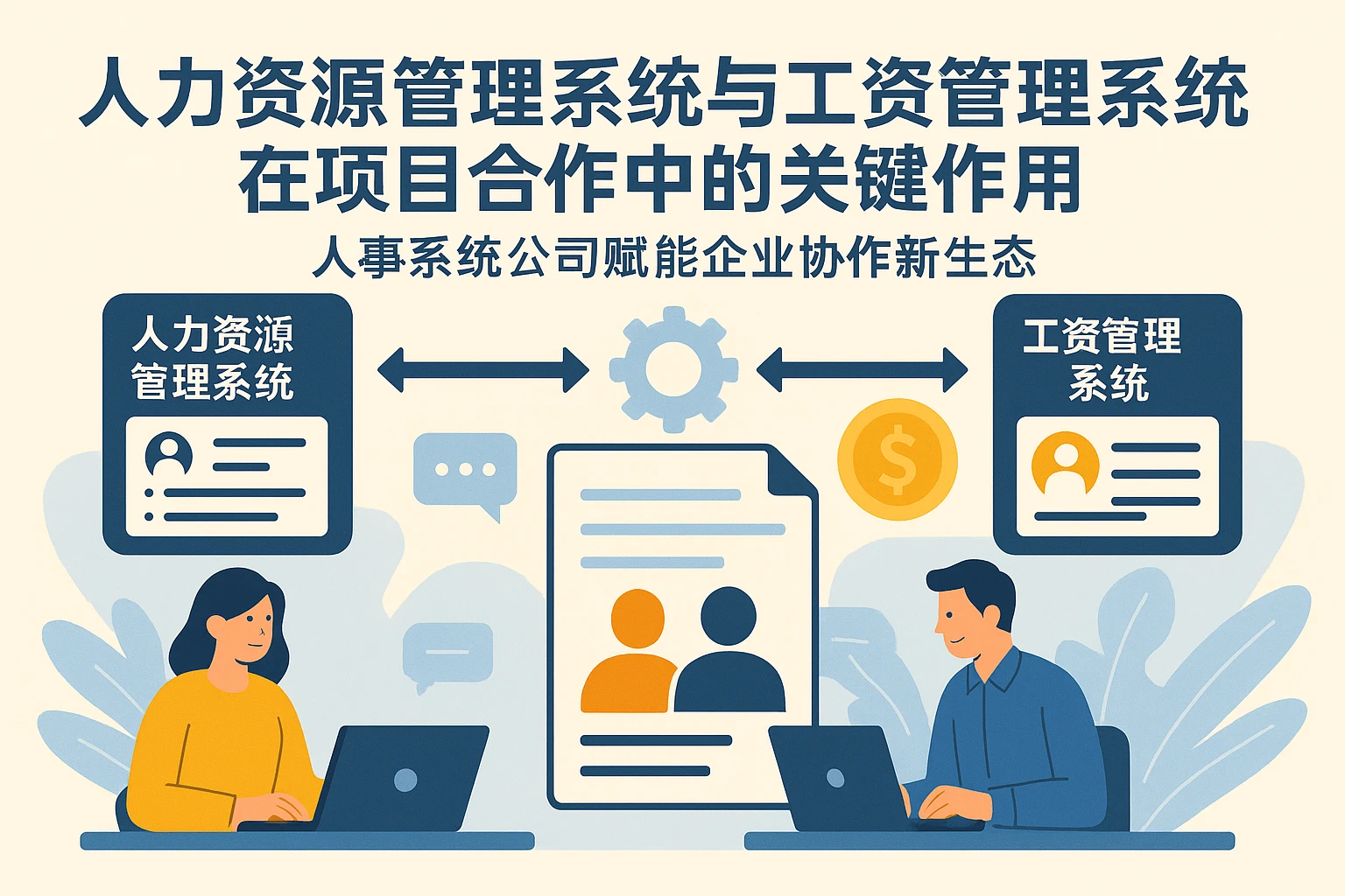 人力资源管理系统与工资管理系统在项目合作中的关键作用 —— 人事系统公司赋能企业协作新生态