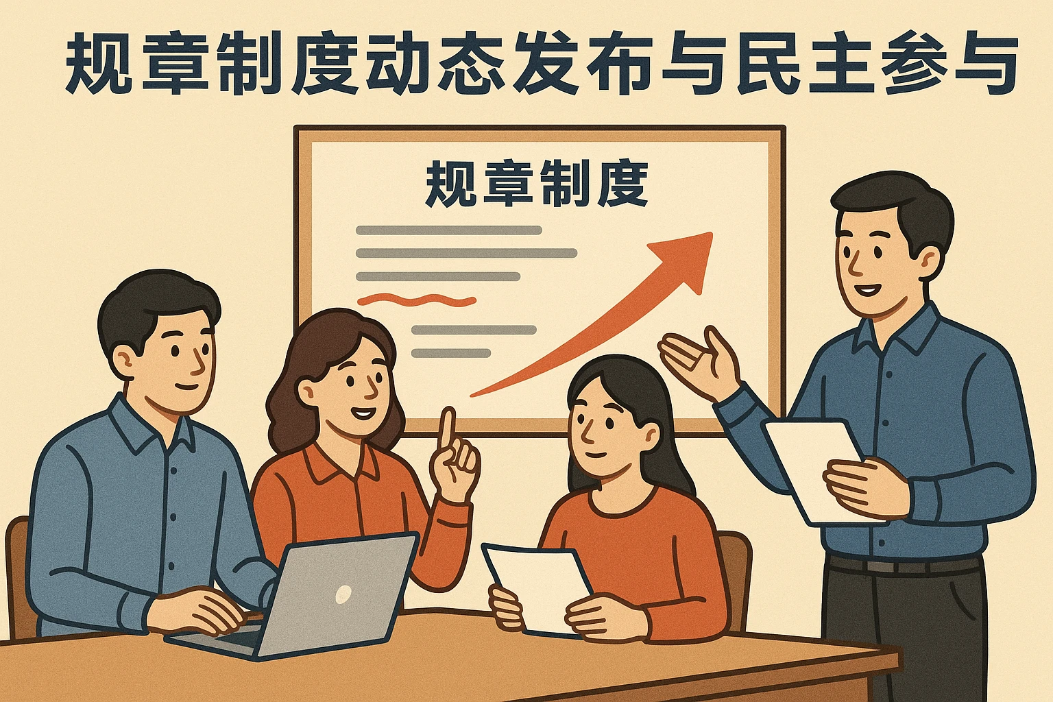 规章制度动态发布与民主参与