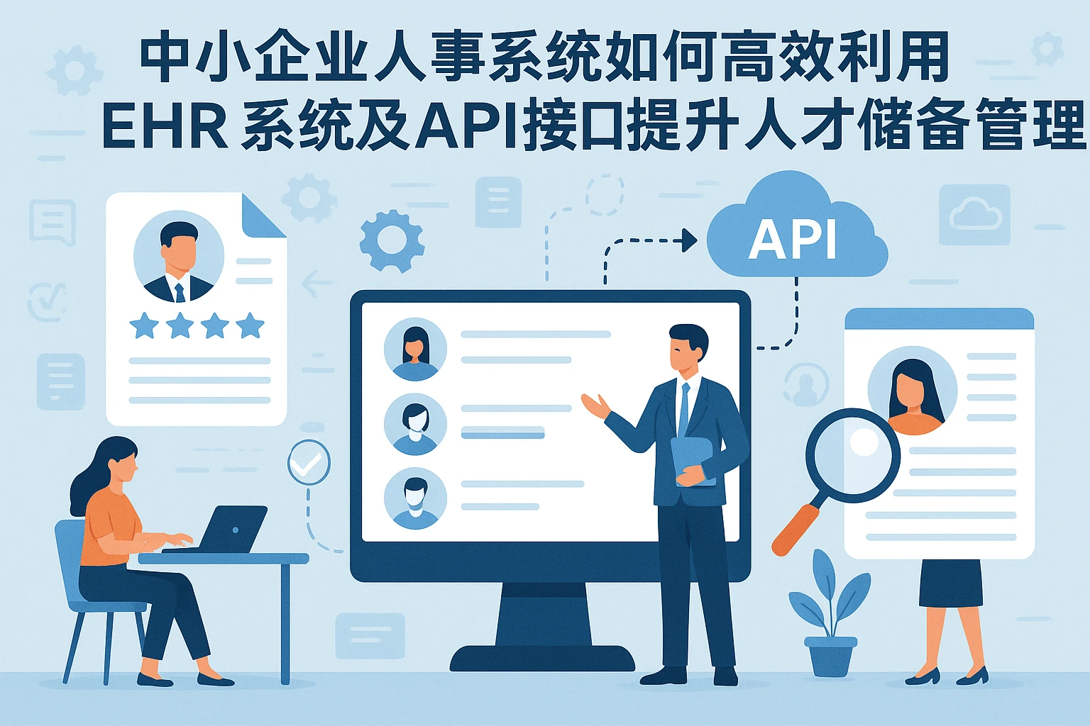 中小企业人事系统如何高效利用EHR系统及API接口提升人才储备管理
